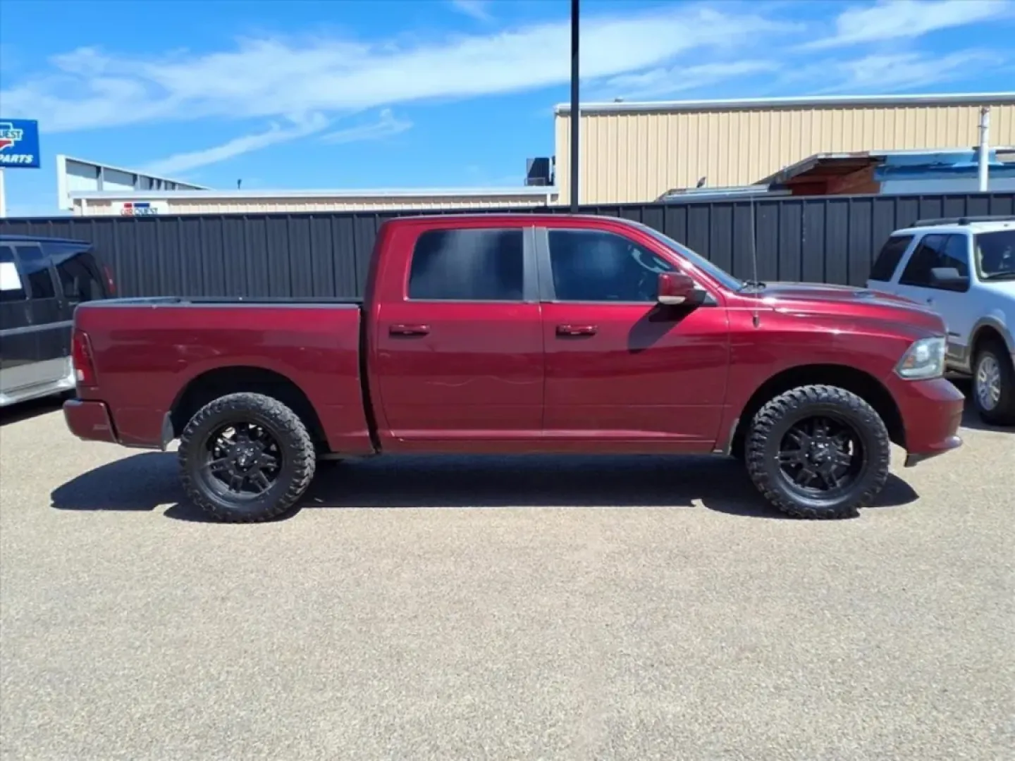 2016 Delmonico Red Pearl Coat Ram 1500 Sport Crew Cab SWB 4WD (1C6RR7MT6GS) with an Other engine, Automatic transmission, located at 1401 N. Hobart, Pampa, TX, 79065, (806) 665-9872, 35.549953, -100.975098 - **Unleash the Adventure with the 2016 Ram 1500 Sport Crew Cab Perfect for the Weekend Warrior!**<br /> <br /> Are you ready to elevate your driving experience? Whether you're hauling gear for a weekend camping trip or navigating the daily grind of commuting through Pampa, TX, the 2016 Ram 1500 Spor - Photo#2