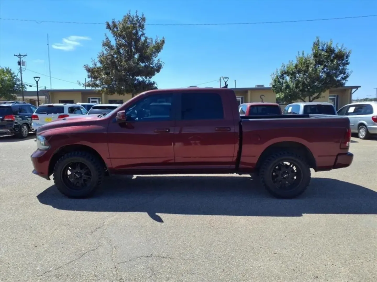 2016 Delmonico Red Pearl Coat Ram 1500 Sport Crew Cab SWB 4WD (1C6RR7MT6GS) with an Other engine, Automatic transmission, located at 1401 N. Hobart, Pampa, TX, 79065, (806) 665-9872, 35.549953, -100.975098 - **Unleash the Adventure with the 2016 Ram 1500 Sport Crew Cab Perfect for the Weekend Warrior!**<br /> <br /> Are you ready to elevate your driving experience? Whether you're hauling gear for a weekend camping trip or navigating the daily grind of commuting through Pampa, TX, the 2016 Ram 1500 Spor - Photo#4