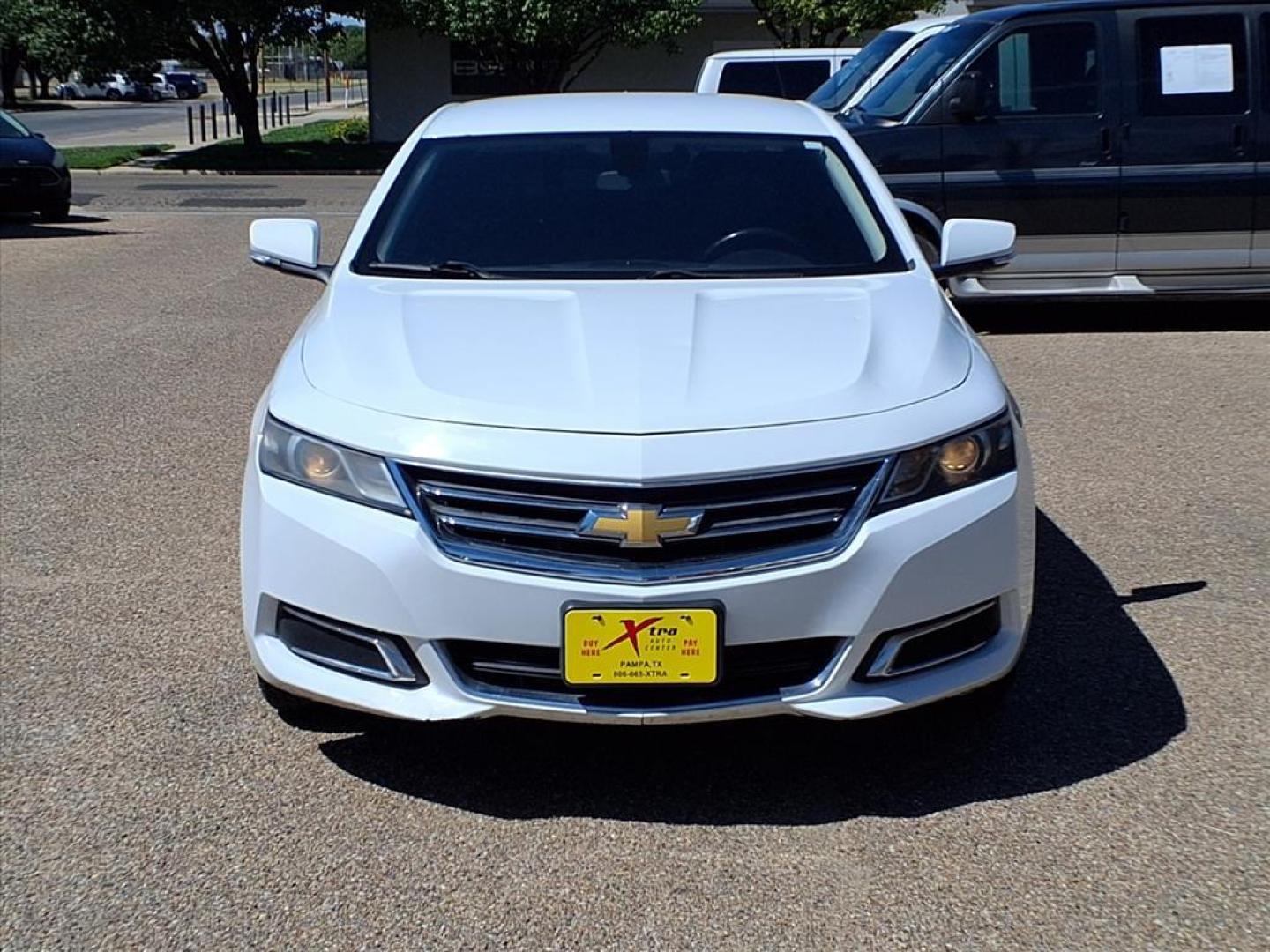 2016 Summit White Chevrolet Impala LT (2G1115S3XG9) with an 3.6L 3.6L Flex Fuel V6 305hp 264ft. lbs. Direct Injection engine, 6-Speed Shiftable Automatic w/Overdrive transmission, located at 1401 N. Hobart, Pampa, TX, 79065, (806) 665-9872, 35.549953, -100.975098 - Photo#1