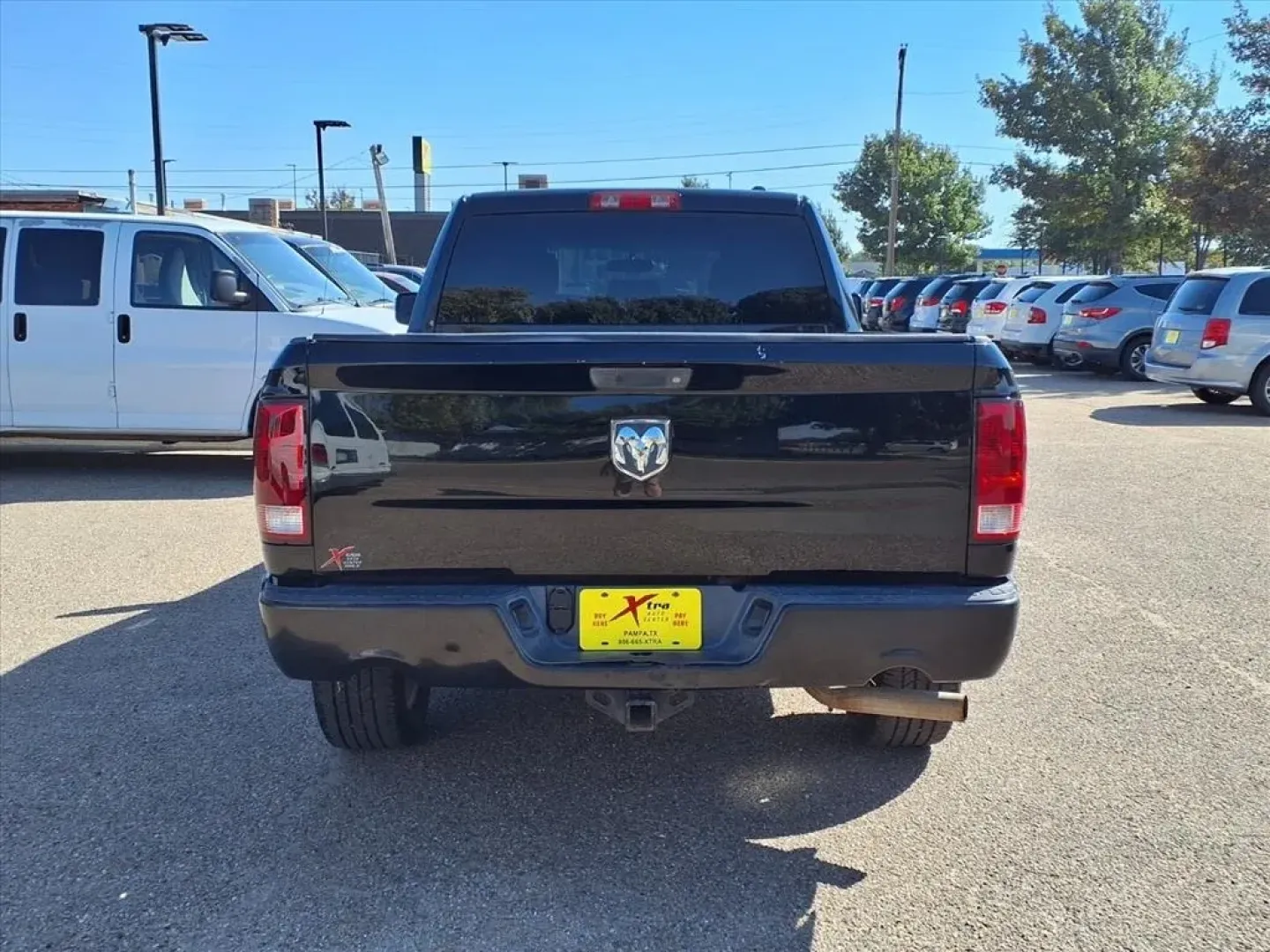 2012 Black Clear Coat Ram 1500 ST Quad Cab 2WD (1C6RD6FT5CS) with an Other engine, located at 1401 N. Hobart, Pampa, TX, 79065, (806) 665-9872, 35.549953, -100.975098 - Are you ready to elevate your adventures and take on life's challenges with confidence? Whether you're commuting to work, heading out for a weekend getaway, or tackling a DIY project, the 2012 Dodge Ram 1500 is the perfect companion for your active lifestyle. With a robust 5.7L V8 engine and rear-wh - Photo#3