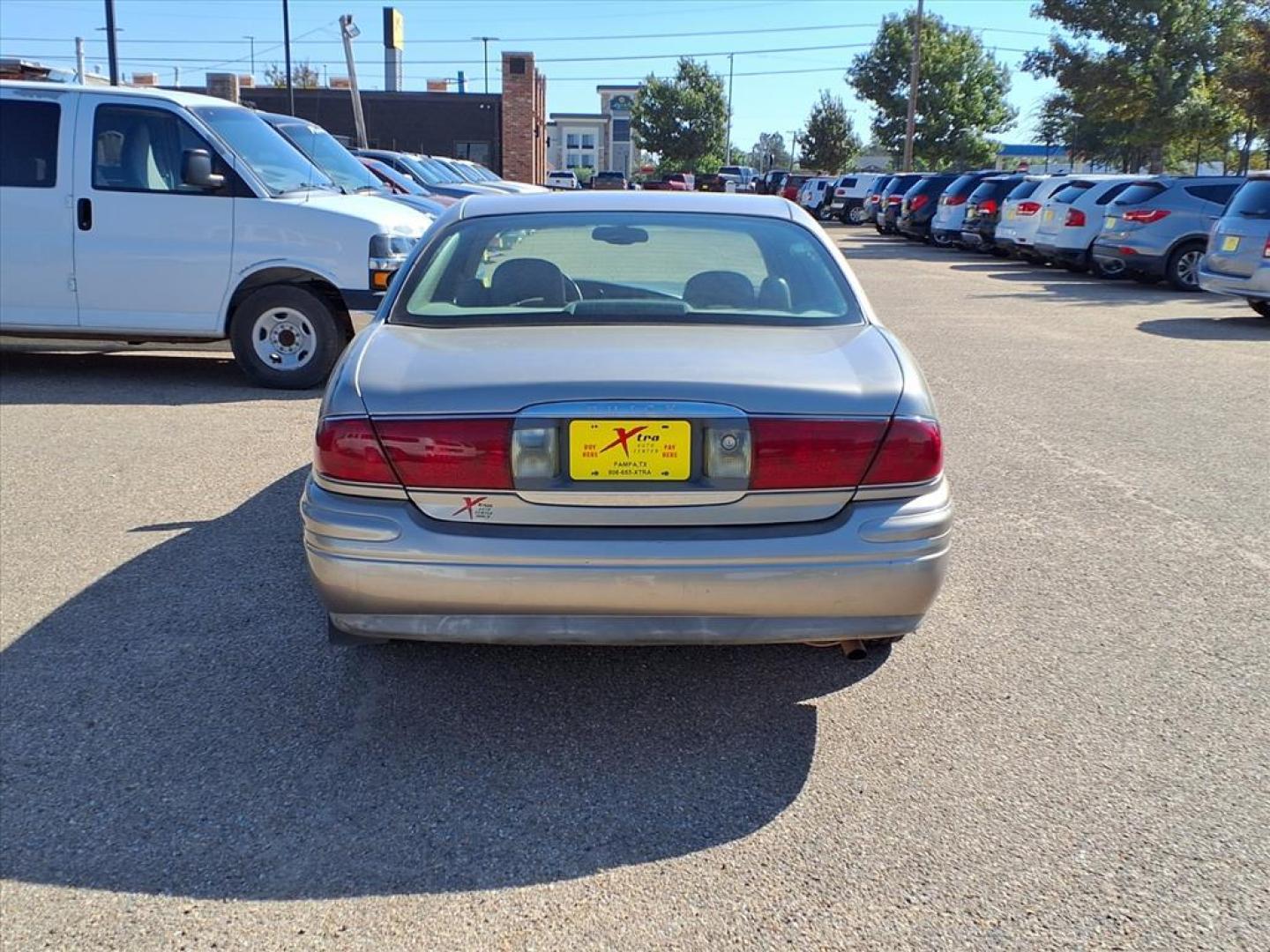 2003 Sterling Silver Metallic Buick LeSabre Limited (1G4HR54K53U) with an 3.8L 3.8L V6 205hp 230ft. lbs. Sequential Multiport Fuel Injection engine, 4-Speed Automatic transmission, located at 1401 N. Hobart, Pampa, TX, 79065, (806) 665-9872, 35.549953, -100.975098 - Photo#3