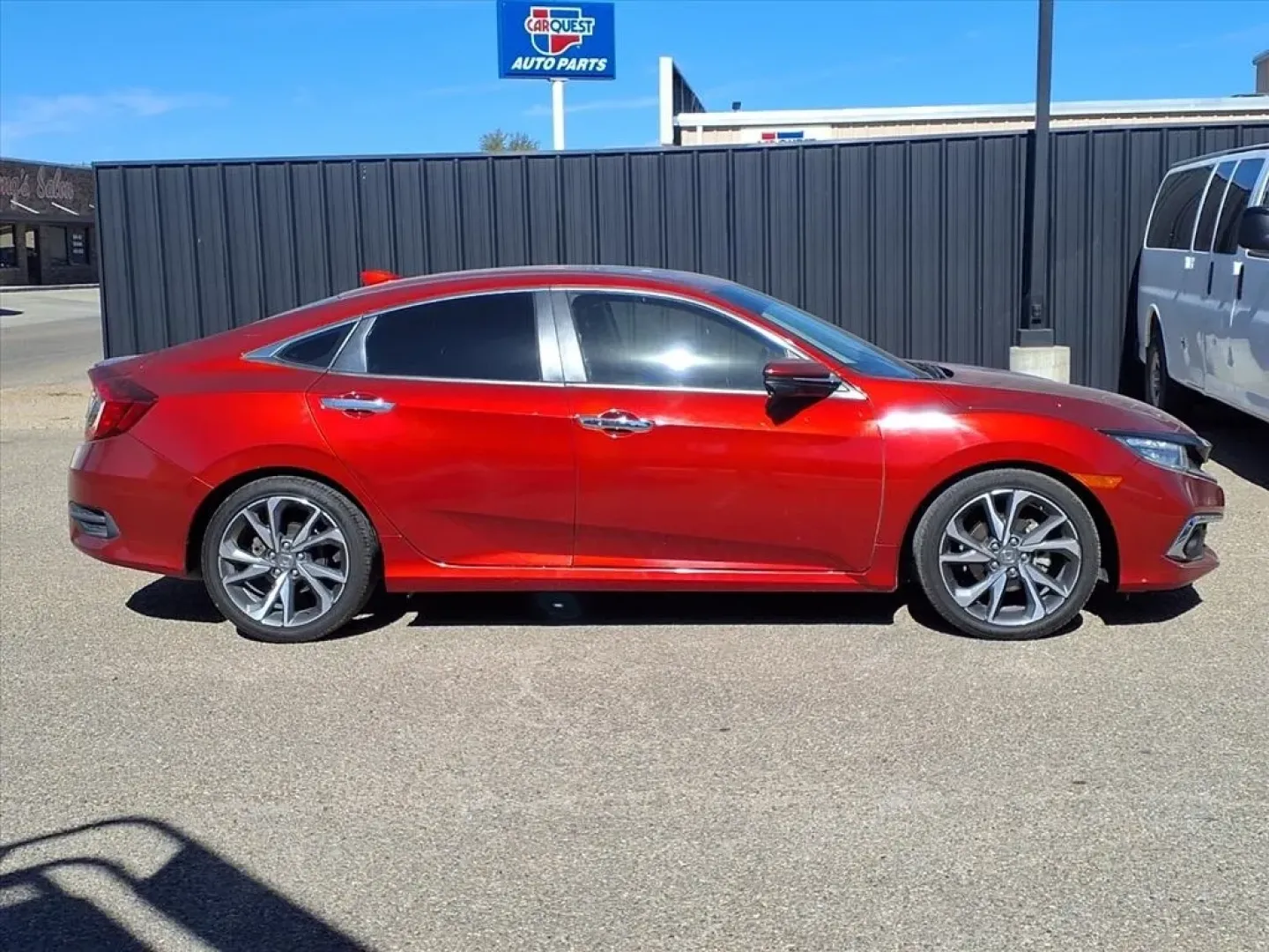 2019 Honda Civic Touring Sedan CVT (JHMFC1F9XKX) with an Other engine, CVT transmission, located at 1401 N. Hobart, Pampa, TX, 79065, (806) 665-9872, 35.549953, -100.975098 - **Discover Adventure with the 2019 Honda Civic Touring Sedan at Xtra Auto Center in Pampa, TX!**<br /> <br /> Are you searching for a reliable and stylish vehicle that can seamlessly adapt to your lifestyle? Look no further than the 2019 Honda Civic Touring Sedan, available now at Xtra Auto Center i - Photo#2