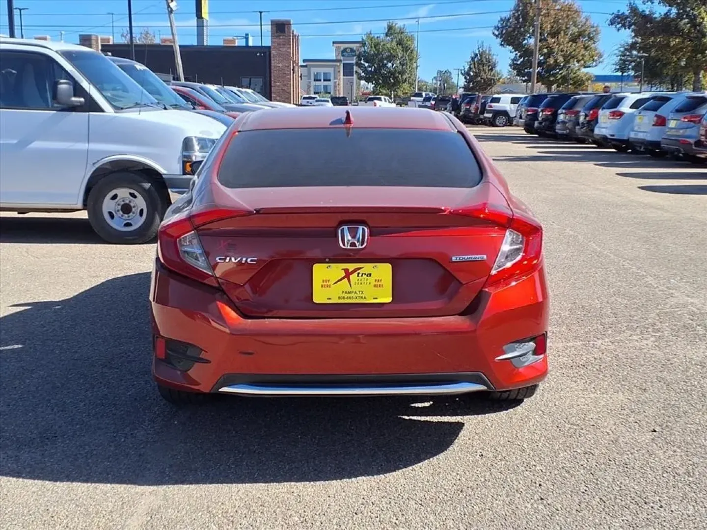 2019 Honda Civic Touring Sedan CVT (JHMFC1F9XKX) with an Other engine, CVT transmission, located at 1401 N. Hobart, Pampa, TX, 79065, (806) 665-9872, 35.549953, -100.975098 - **Discover Adventure with the 2019 Honda Civic Touring Sedan at Xtra Auto Center in Pampa, TX!**<br /> <br /> Are you searching for a reliable and stylish vehicle that can seamlessly adapt to your lifestyle? Look no further than the 2019 Honda Civic Touring Sedan, available now at Xtra Auto Center i - Photo#3