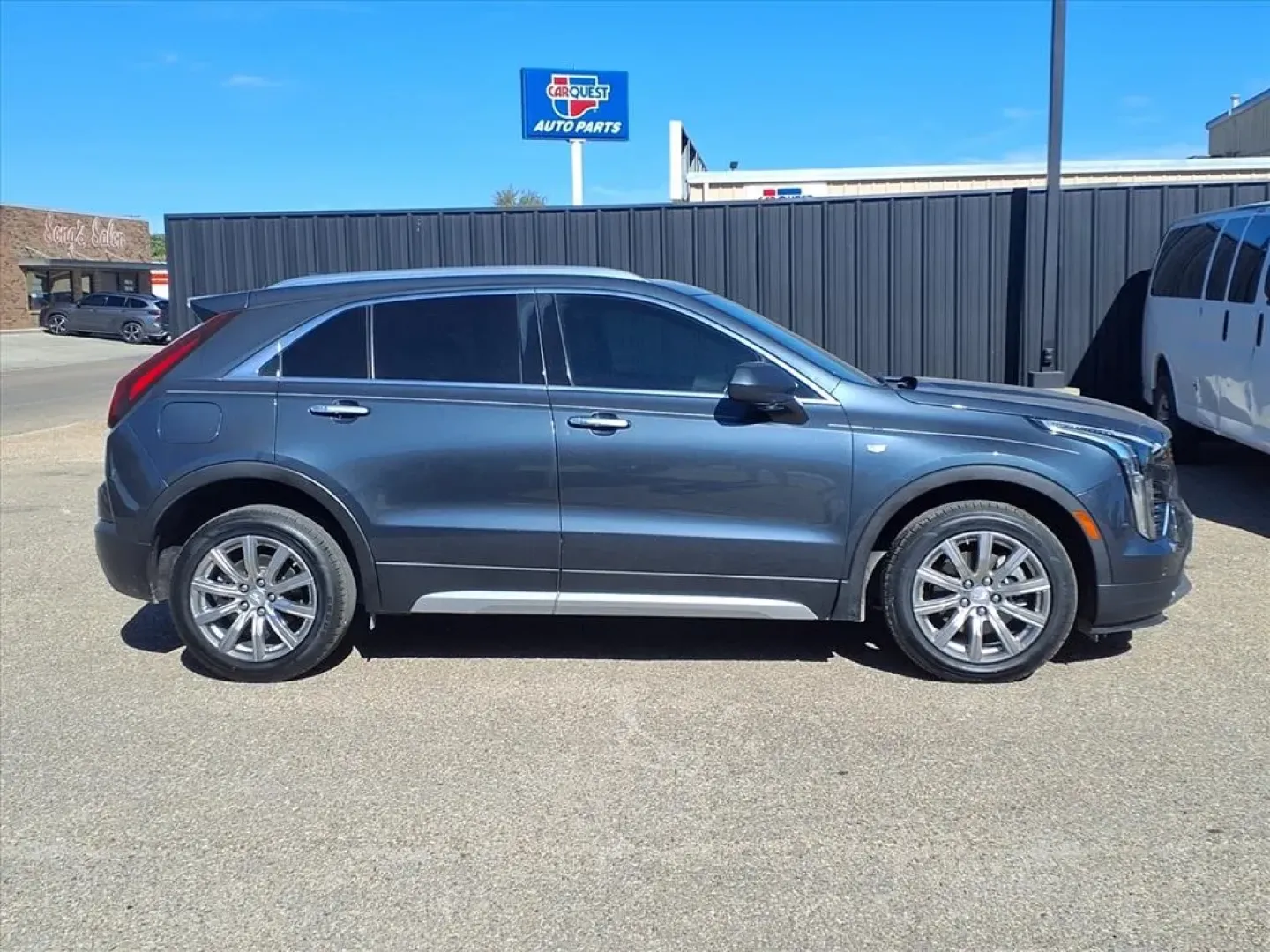 2019 Cadillac XT4 PREMIUM LUXURY (1GYFZCR49KF) with an 2.0L engine, Automatic transmission, located at 1401 N. Hobart, Pampa, TX, 79065, (806) 665-9872, 35.549953, -100.975098 - **Discover the Perfect SUV for Your Next Adventure!**<br /> <br /> Are you ready to elevate your driving experience? Look no further than the stunning 2019 Cadillac XT4, available now at Xtra Auto Center in Pampa, TX! Whether you're navigating the daily school drop-off or heading out on a weekend ad - Photo#2