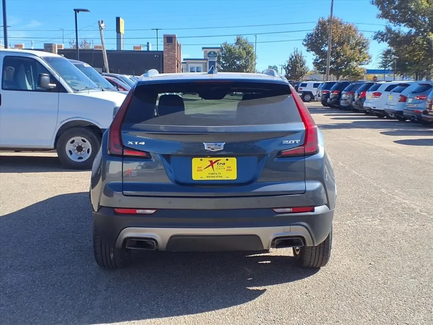 2019 Cadillac XT4 PREMIUM LUXURY (1GYFZCR49KF) with an 2.0L engine, Automatic transmission, located at 1401 N. Hobart, Pampa, TX, 79065, (806) 665-9872, 35.549953, -100.975098 - **Discover the Perfect SUV for Your Next Adventure!**<br /> <br /> Are you ready to elevate your driving experience? Look no further than the stunning 2019 Cadillac XT4, available now at Xtra Auto Center in Pampa, TX! Whether you're navigating the daily school drop-off or heading out on a weekend ad - Photo#3