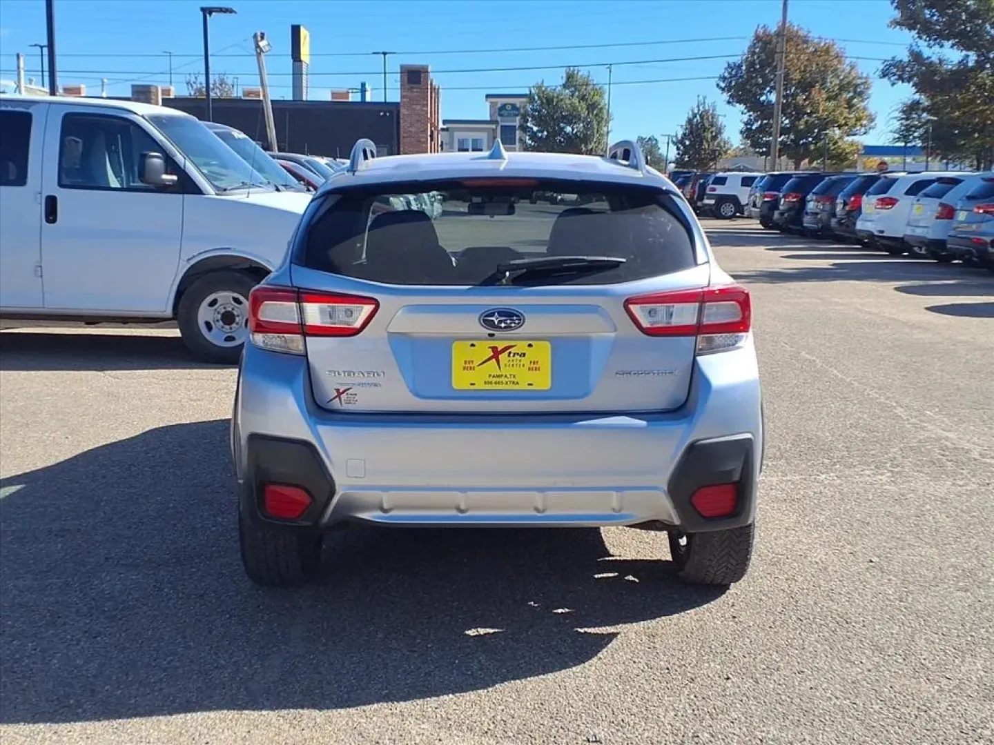 2019 Subaru CROSSTREK PREMIUM (JF2GTAEC3K8) with an 2.0L engine, CVT transmission, located at 1401 N. Hobart, Pampa, TX, 79065, (806) 665-9872, 35.549953, -100.975098 - Adventure awaits with this 2019 Subaru Crosstrek 2.0i Premium CVT, the perfect companion for weekend getaways or daily commutes in beautiful Pampa, TX! With its stylish silver exterior and rugged all-wheel-drive capabilities, this SUV is built to conquer both urban streets and off-road trails, makin - Photo#3