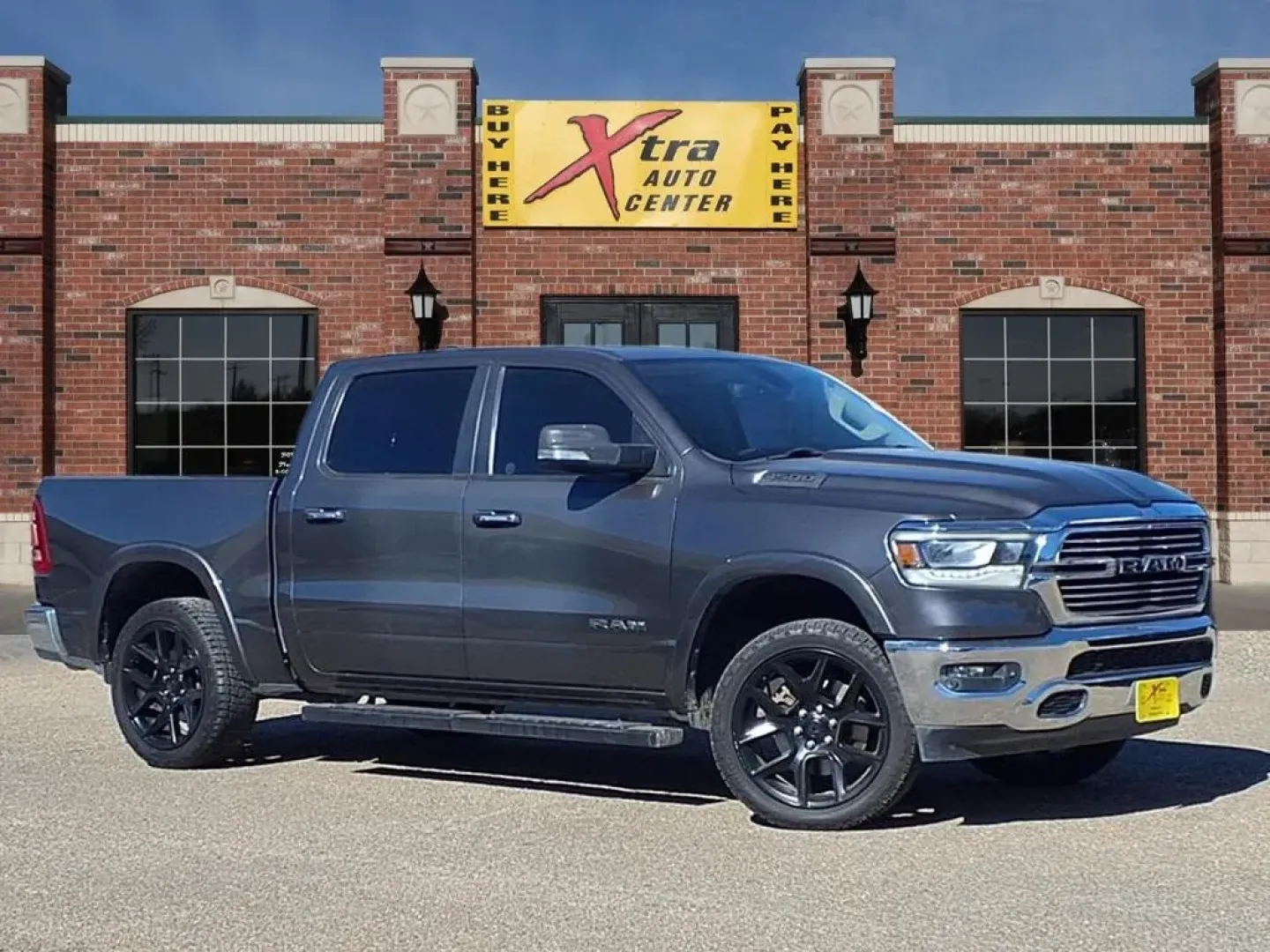 2019 Ram 1500 Laramie Crew Cab SWB 4WD (1C6SRFJT1KN) with an Other engine, located at 1401 N. Hobart, Pampa, TX, 79065, (806) 665-9872, 35.549953, -100.975098 - **Find Your Adventure with the 2019 Ram 1500 Laramie Crew Cab Perfect for Pampa, TX Families!**<br /> <br /> Are you ready to elevate your driving experience? The 2019 Ram 1500 Laramie Crew Cab is not just another truck; it's the ultimate companion for growing families, weekend adventurers, and tho - Photo#0
