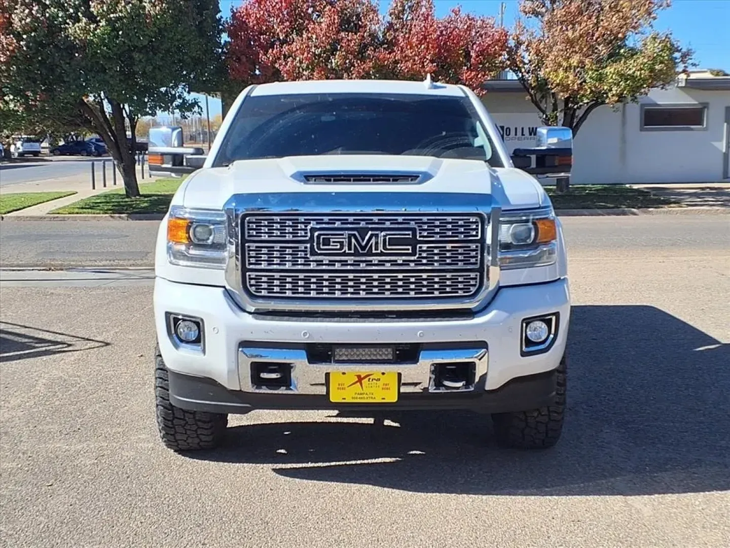 2018 GMC Sierra 2500HD Denali Crew Cab 4WD (1GT12UEYXJF) with an Other engine, Automatic transmission, located at 1401 N. Hobart, Pampa, TX, 79065, (806) 665-9872, 35.549953, -100.975098 - Elevate your lifestyle with the perfect blend of power, comfort, and versatility with this stunning 2018 GMC Sierra 2500HD Denali Crew Cab 4WD, available now at Xtra Auto Center, your trusted Buy Here Pay Here dealership in Pampa, TX. This rugged yet refined truck is designed to meet the needs of bo - Photo#1