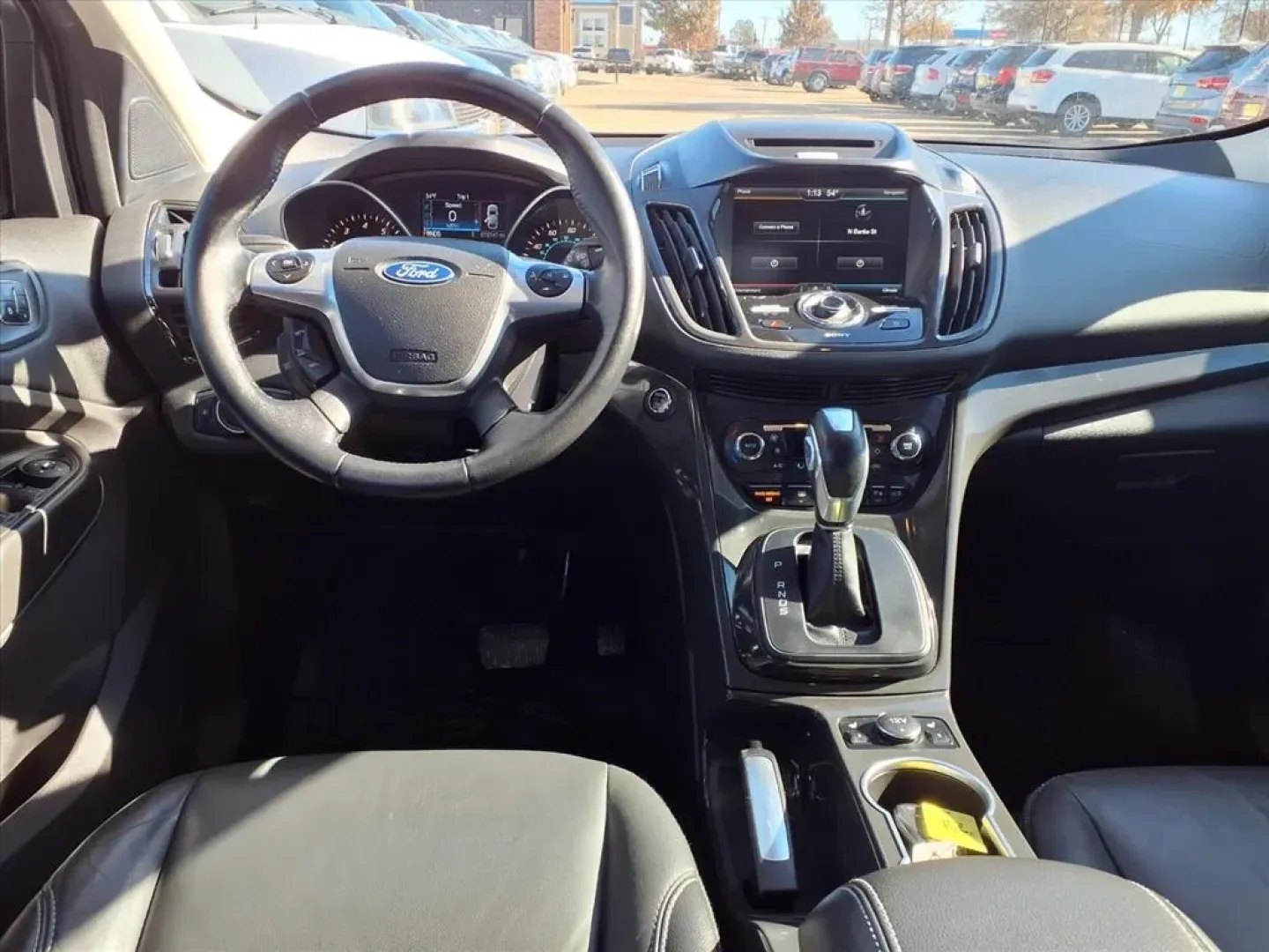 2015 Ford Escape TITANIUM (1FMCU0JXXFU) with an 1.6L engine, Automatic transmission, located at 1401 N. Hobart, Pampa, TX, 79065, (806) 665-9872, 35.549953, -100.975098 - **Explore New Adventures with the 2015 Ford Escape Titanium FWD from Xtra Auto Center!**<br /> <br /> Are you in search of a reliable, stylish, and versatile vehicle to enhance your daily commute or weekend getaways? Look no further than the 2015 Ford Escape Titanium FWD, now available at Xtra Auto - Photo#10