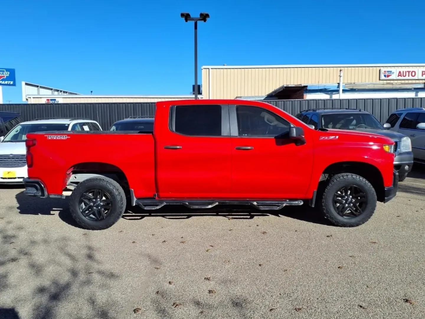 2021 Chevrolet SILVERADO 1500 TRAIL BOSS CUSTOM (1GCPYCEF3MZ) with an 5.3L engine, Automatic transmission, located at 1401 N. Hobart, Pampa, TX, 79065, (806) 665-9872, 35.549953, -100.975098 - **Unleash Adventure with the 2021 Chevrolet Silverado 1500 Trail Boss Custom!**<br /> <br /> Are you ready to embark on unforgettable journeys with friends and family? The 2021 Chevrolet Silverado 1500 Trail Boss Custom is your ticket to adventure, whether you're hauling gear for weekend camping tri - Photo#2