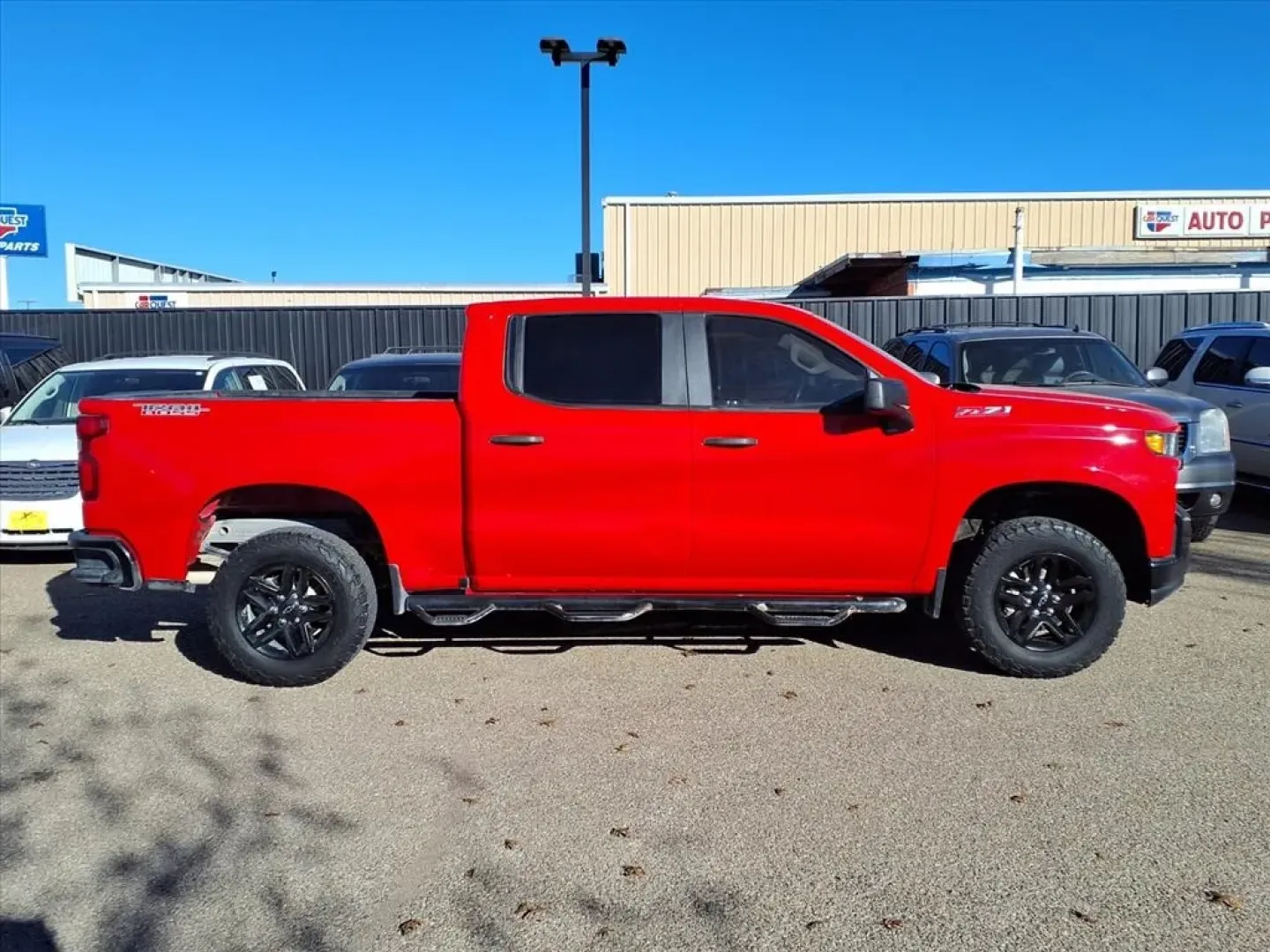 2021 Chevrolet SILVERADO 1500 TRAIL BOSS CUSTOM (1GCPYCEF3MZ) with an 5.3L engine, Automatic transmission, located at 1401 N. Hobart, Pampa, TX, 79065, (806) 665-9872, 35.549953, -100.975098 - **Unleash Adventure with the 2021 Chevrolet Silverado 1500 Trail Boss Custom!**<br /> <br /> Are you ready to embark on unforgettable journeys with friends and family? The 2021 Chevrolet Silverado 1500 Trail Boss Custom is your ticket to adventure, whether you're hauling gear for weekend camping tri - Photo#2