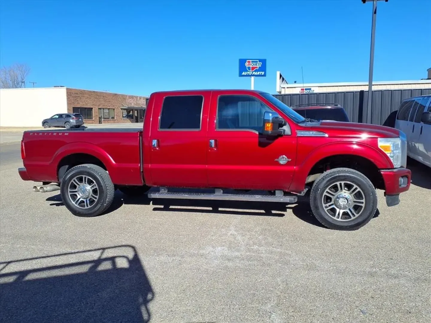 2015 Ford F250 SUPER DUTY (1FT7W2BT6FE) with an 6.7L engine, Automatic transmission, located at 1401 N. Hobart, Pampa, TX, 79065, (806) 665-9872, 35.549953, -100.975098 - **Unleash Your Adventurous Spirit with the 2015 Ford F250 Super Duty!**<br /> <br /> Are you ready to elevate your lifestyle? Whether you're a weekend warrior seeking the thrill of off-road adventures, a growing family needing a reliable vehicle for road trips, or a budget-conscious buyer navigating - Photo#2