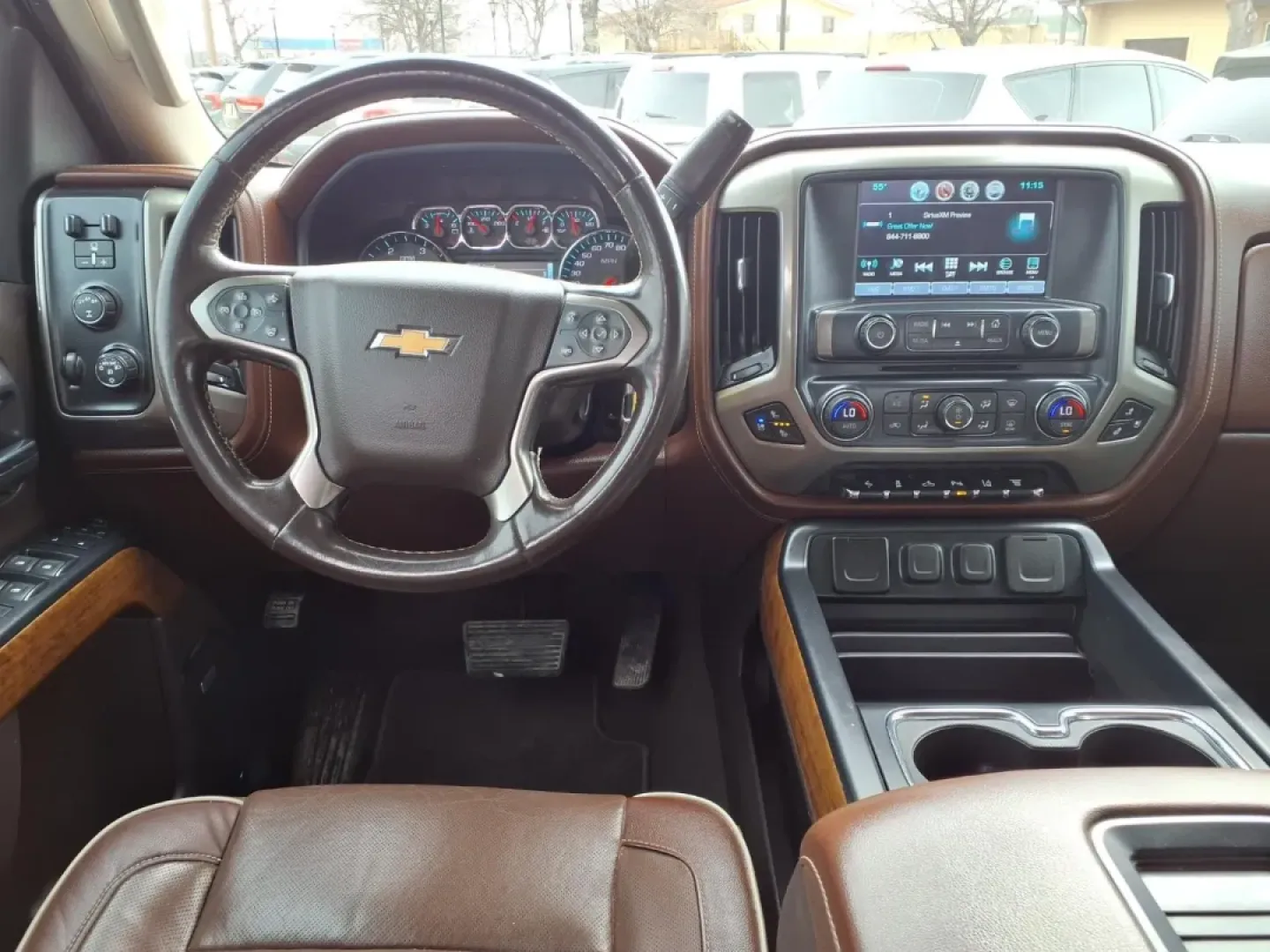 2019 Chevrolet SILVERADO 3500 HIGH COUNTRY (1GC4KYEY7KF) with an 6.6L engine, Automatic transmission, located at 1401 N. Hobart, Pampa, TX, 79065, (806) 665-9872, 35.549953, -100.975098 - If your life revolves around heavy-duty workdays, long highway runs across the Panhandle, and weekend projects that don't fit in a small bed, this 2019 Chevrolet Silverado 3500 High Country is the kind of truck that keeps up with real-world demands. From hauling equipment to pulling a loaded trailer - Photo#12