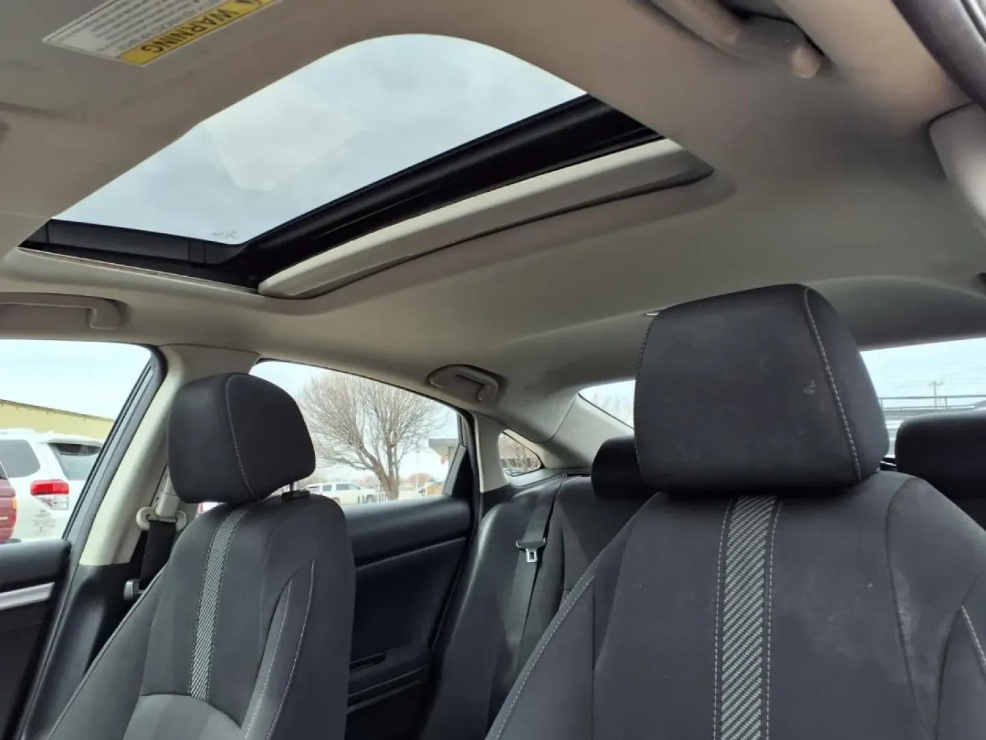 2016 Honda CIVIC EX (19XFC2F74GE) with an 2.0L engine, CVT transmission, located at 1401 N. Hobart, Pampa, TX, 79065, (806) 665-9872, 35.549953, -100.975098 - Need a dependable daily driver for the Panhandle-something that can handle long commutes on US-60, quick school drop-offs, and weekend runs to Lake McClellan without draining your budget? This 2016 Honda Civic EX sedan is built for real life in Pampa, offering Honda reliability, excellent comfort, a - Photo#5