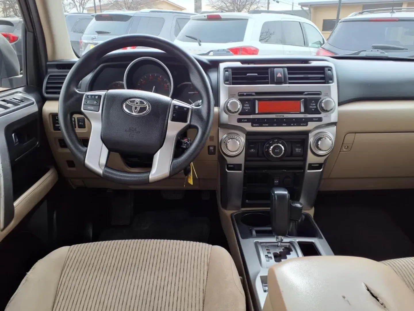 2012 Toyota 4RUNNER SR5 (JTEBU5JR9C5) with an 4.0L engine, Automatic transmission, located at 1401 N. Hobart, Pampa, TX, 79065, (806) 665-9872, 35.549953, -100.975098 - Built for Texas-size weekends and everyday reliability, this 2012 Toyota 4Runner SR5 is the kind of SUV that fits real life in the Texas Panhandle-school drop-offs, long commutes, and spontaneous road trips with plenty of cargo. Finished in classic WHITE and powered by a proven 4.0L gas V6 with an a - Photo#11