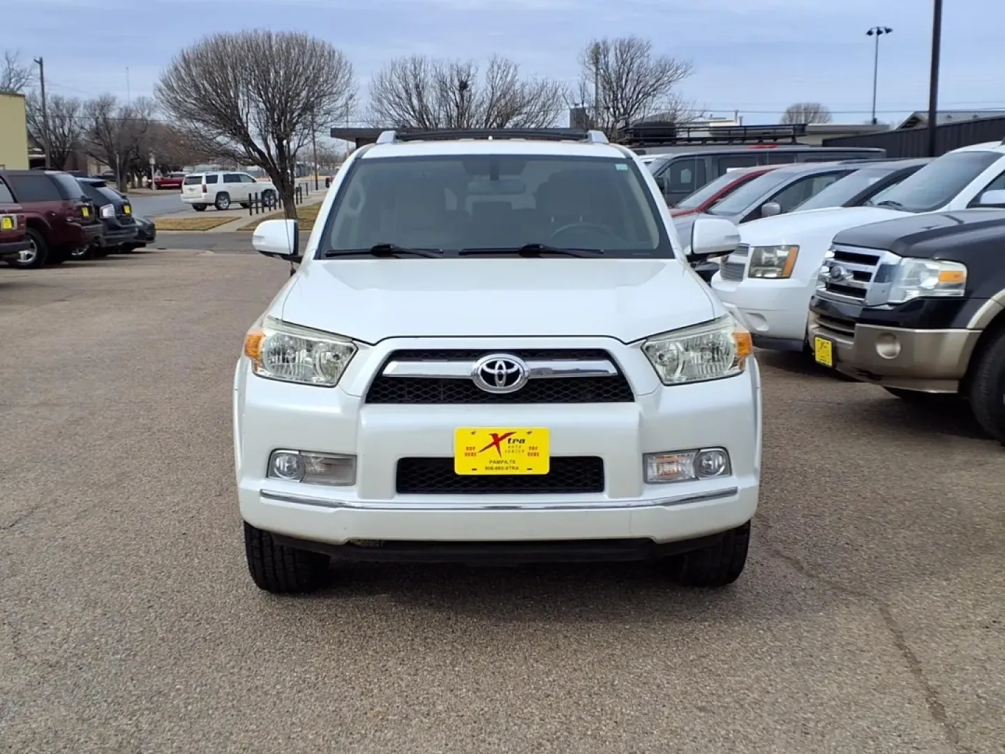 2012 Toyota 4RUNNER SR5 (JTEBU5JR9C5) with an 4.0L engine, Automatic transmission, located at 1401 N. Hobart, Pampa, TX, 79065, (806) 665-9872, 35.549953, -100.975098 - Built for Texas-size weekends and everyday reliability, this 2012 Toyota 4Runner SR5 is the kind of SUV that fits real life in the Texas Panhandle-school drop-offs, long commutes, and spontaneous road trips with plenty of cargo. Finished in classic WHITE and powered by a proven 4.0L gas V6 with an a - Photo#1