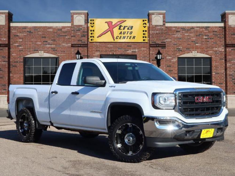 2017 Summit White GMC Sierra 1500 Base (1GTV2LECXHZ) with an 5.3 8 Cylinder Direct Injection engine, Automatic transmission, located at 1401 N. Hobart, Pampa, TX, 79065, (806) 665-9872, 35.549641, -100.971878 - Photo #0