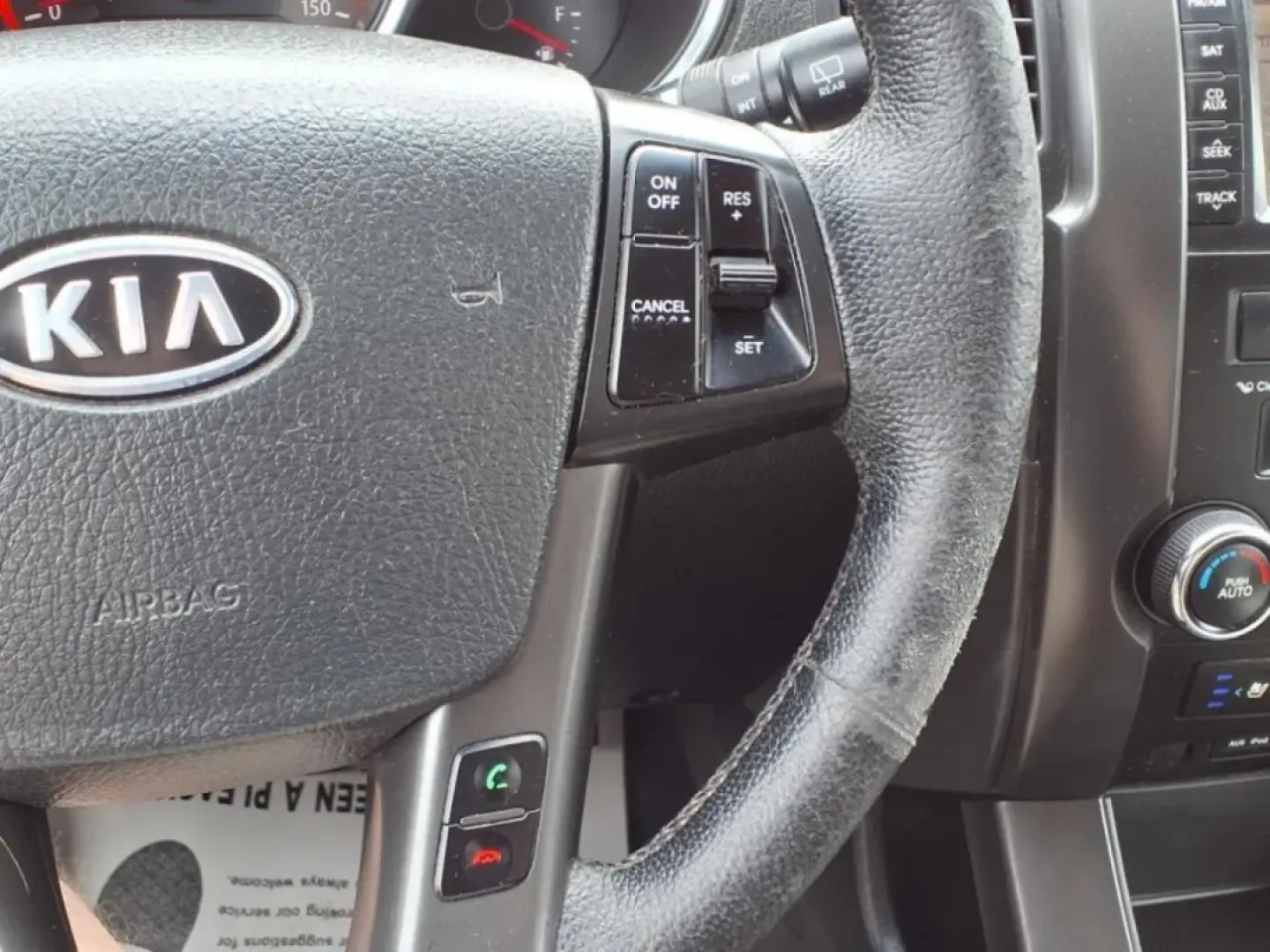 2013 Ebony Black Kia Sorento SX 2WD (5XYKW4A21DG) with an Other engine, Automatic transmission, located at 1401 N. Hobart, Pampa, TX, 79065, (806) 665-9872, 35.549953, -100.975098 - If you're seeking the perfect vehicle for weekend adventures or family outings, look no further than this 2013 Kia Sorento SX 2WD, available now at Xtra Auto Center in Pampa, TX. This SUV is designed to accommodate all your needs, whether it's a road trip to the stunning Palo Duro Canyon or daily co - Photo#9