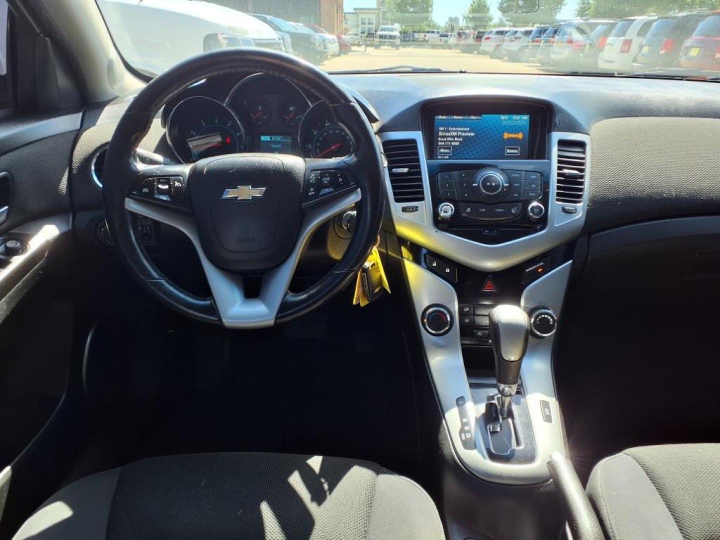 2014 Silver Ice Metallic Chevrolet Cruze 1LT Auto (1G1PC5SBXE7) with an 1.4L Ecotec 1.4L Turbo I4 138hp 148ft. lbs. Sequential Multiport Fuel Injection engine, 6-Speed Shiftable Automatic transmission, located at 1401 N. Hobart, Pampa, TX, 79065, (806) 665-9872, 35.549953, -100.975098 - Photo#11