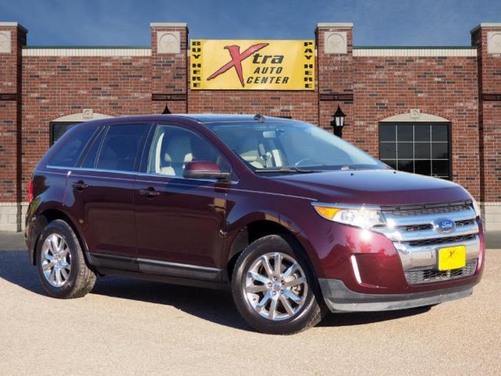 2011 Bordeaux Reserve Metallic Red Ford Edge Limited (2FMDK4KC6BB) with an 3.5 6 Cylinder Sequential Multiport Fuel Injection engine, Automatic transmission, located at 1401 N. Hobart, Pampa, TX, 79065, (806) 665-9872, 35.549641, -100.971878 - Photo #0