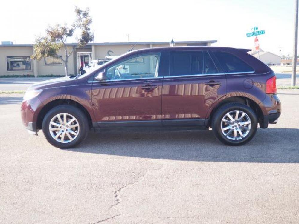 2011 Bordeaux Reserve Metallic Red Ford Edge Limited (2FMDK4KC6BB) with an 3.5 6 Cylinder Sequential Multiport Fuel Injection engine, Automatic transmission, located at 1401 N. Hobart, Pampa, TX, 79065, (806) 665-9872, 35.549641, -100.971878 - Photo #4