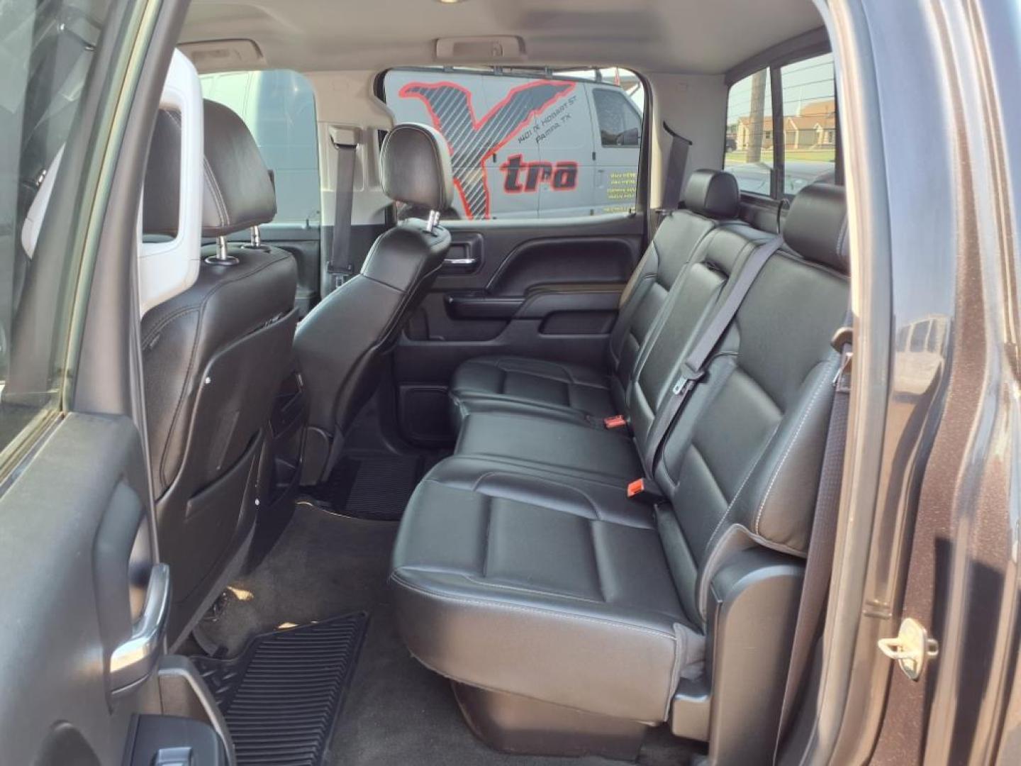 2015 Slate Gray Metallic GMC Sierra 1500 SLT (3GTU2VEJXFG) with an 6.2L EcoTec3 6.2L V8 420hp 460ft. lbs. Direct Injection engine, 8-Speed Shiftable Automatic transmission, located at 1401 N. Hobart, Pampa, TX, 79065, (806) 665-9872, 35.549953, -100.975098 - Photo#13