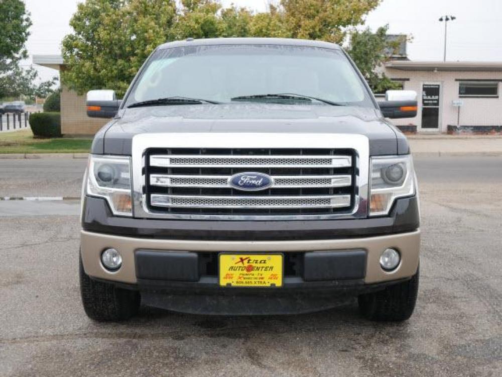 2013 Kodiak Brown Metallic/Pale Adobe Metallic Ford F-150 Lariat (1FTFW1CF4DK) with an 5.0 8 Cylinder Sequential Multiport Fuel Injection engine, Automatic transmission, located at 1401 N. Hobart, Pampa, TX, 79065, (806) 665-9872, 35.549641, -100.971878 - Photo #1