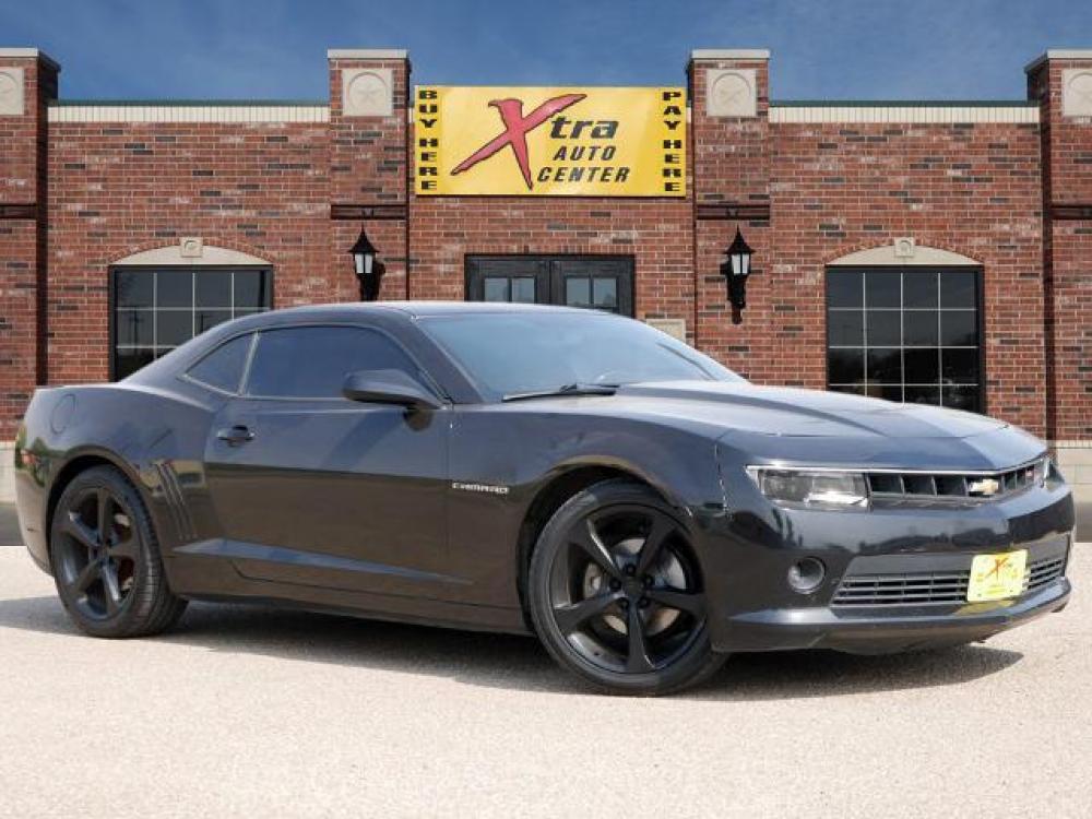 2015 Black Chevrolet Camaro LT (2G1FD1E39F9) with an 3.6 6 Cylinder Fuel Injected engine, Automatic transmission, located at 1401 N. Hobart, Pampa, TX, 79065, (806) 665-9872, 35.549641, -100.971878 - Photo #0