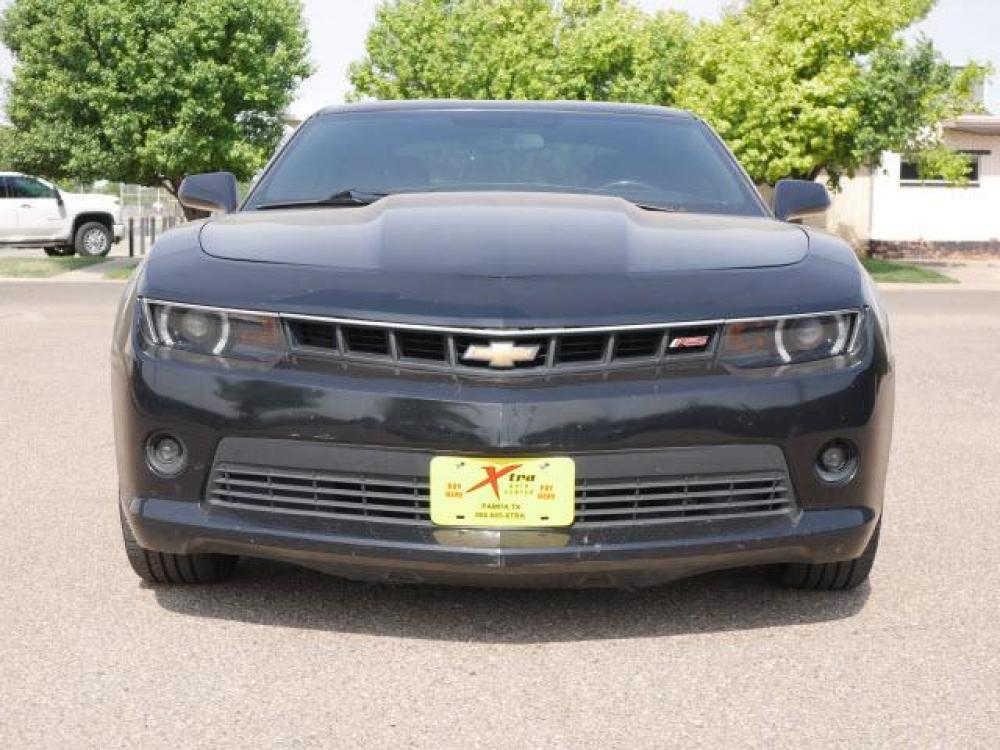 2015 Black Chevrolet Camaro LT (2G1FD1E39F9) with an 3.6 6 Cylinder Fuel Injected engine, Automatic transmission, located at 1401 N. Hobart, Pampa, TX, 79065, (806) 665-9872, 35.549641, -100.971878 - Photo #1