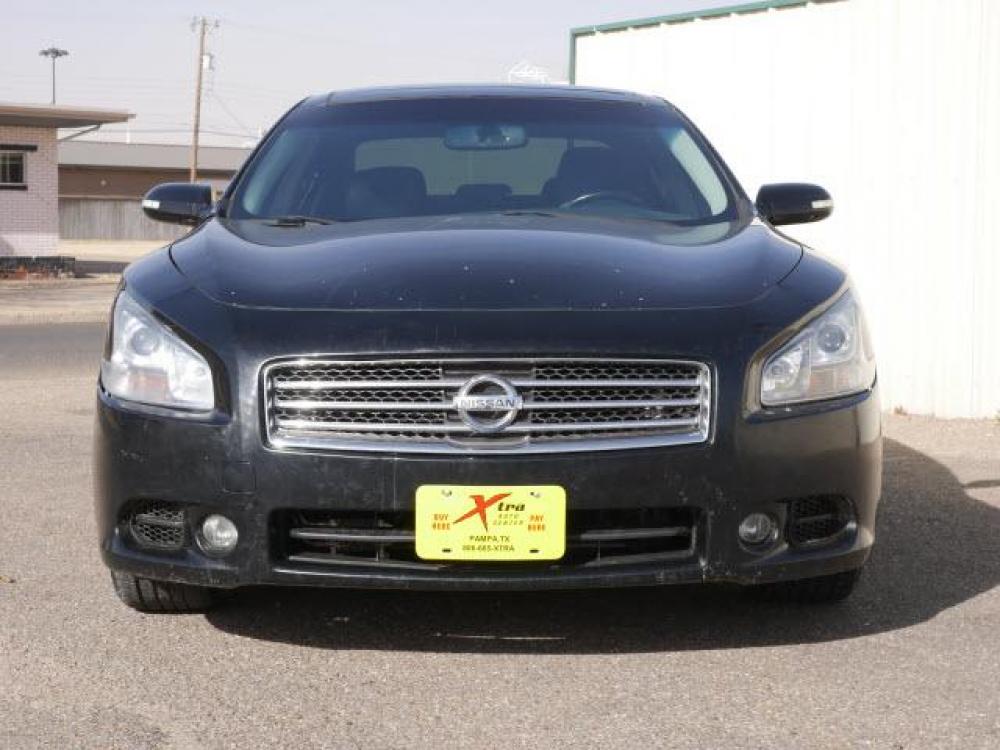 2009 Super Black Nissan Maxima 3.5 S (1N4AA51E09C) with an 3.5 6 Cylinder Sequential Multiport Fuel Injection engine, Automatic transmission, located at 1401 N. Hobart, Pampa, TX, 79065, (806) 665-9872, 35.549641, -100.971878 - Photo #1