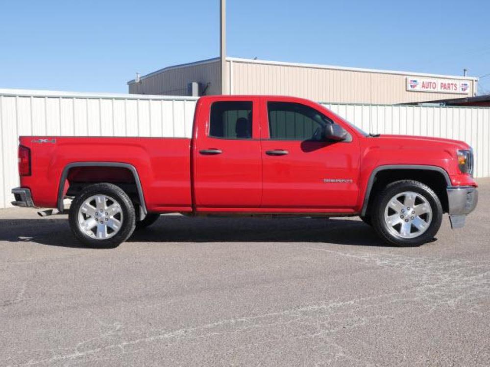2014 Fire Red GMC Sierra 1500 Base (1GTV2TEH8EZ) with an 4.3 6 Cylinder Direct Injection engine, Automatic transmission, located at 1401 N. Hobart, Pampa, TX, 79065, (806) 665-9872, 35.549641, -100.971878 - Photo #2