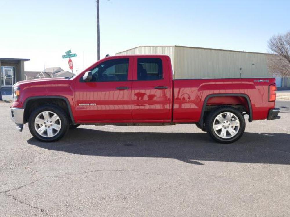 2014 Fire Red GMC Sierra 1500 (1GTV2TEH8EZ) with an 4.3 6 Cylinder Direct Injection engine, Automatic transmission, located at 1401 N. Hobart, Pampa, TX, 79065, (806) 665-9872, 35.549641, -100.971878 - Photo #4