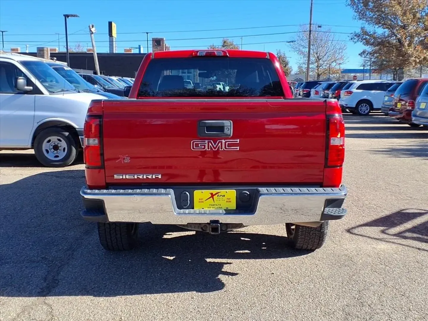 2014 Fire Red Gcn GMC SIERRA 1500 (1GTV2TEH8EZ) with an 4.3L engine, Automatic transmission, located at 1401 N. Hobart, Pampa, TX, 79065, (806) 665-9872, 35.549953, -100.975098 - **Rev Up Your Adventures with the 2014 GMC Sierra 1500 Perfect for Weekend Warriors and Growing Families!**<br /> <br /> If you're on the hunt for a reliable, spacious truck that can keep up with your adventurous lifestyle, look no further than this 2014 GMC Sierra 1500, available now at Xtra Auto - Photo#3