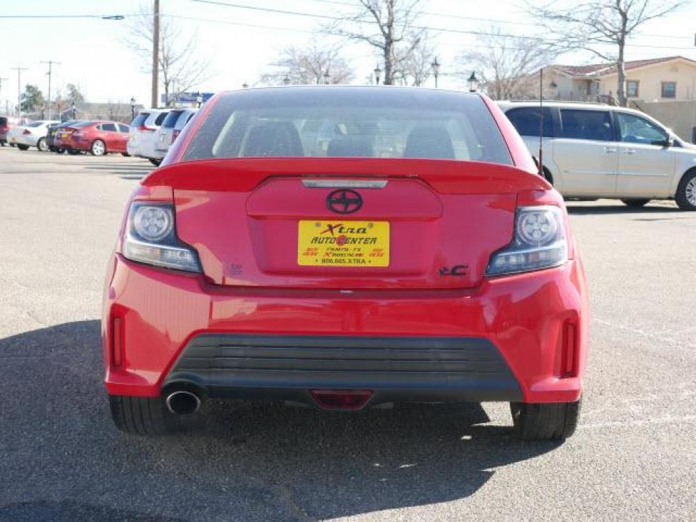 2015 Absolutely Red Scion tC (JTKJF5C71F3) with an 2.5 4 Cylinder Sequential Multiport Fuel Injection engine, 6-Speed Manual transmission, located at 1401 N. Hobart, Pampa, TX, 79065, (806) 665-9872, 35.549641, -100.971878 - Photo #3