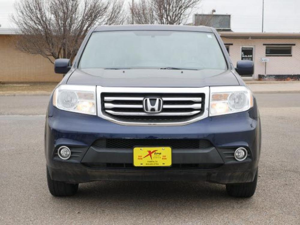 2013 Obsidian Blue Pearl Honda Pilot EX (5FNYF3H43DB) with an 3.5 6 Cylinder Sequential Multiport Fuel Injection engine, Automatic transmission, located at 1401 N. Hobart, Pampa, TX, 79065, (806) 665-9872, 35.549641, -100.971878 - Photo #1