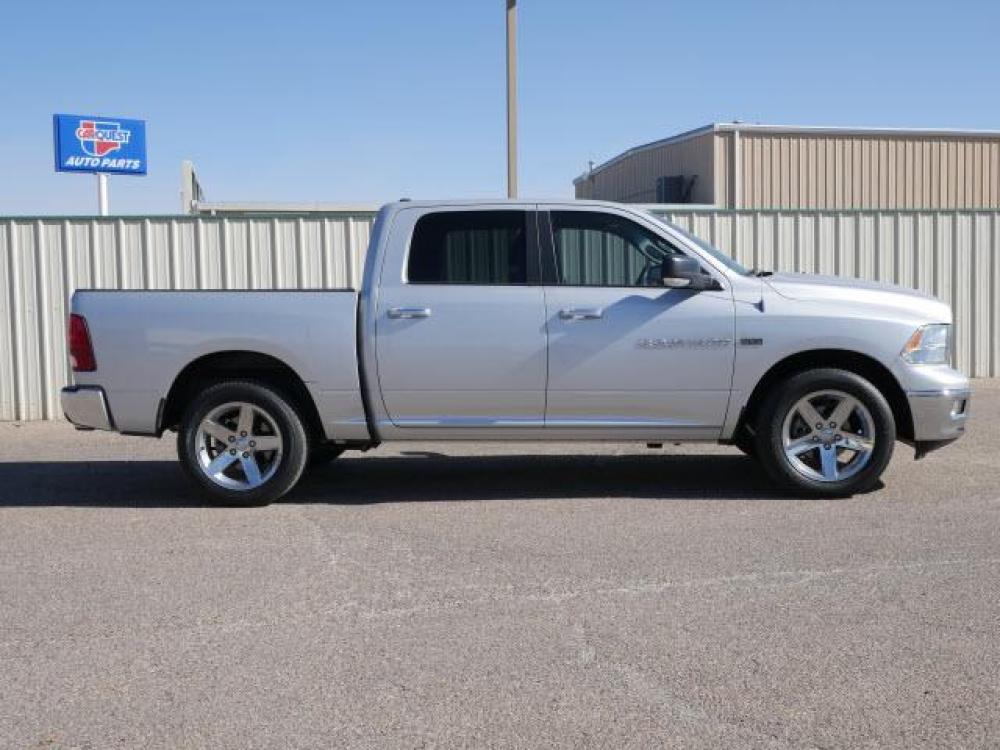 2012 Bright Silver Metallic Clear Coat RAM 1500 Big Horn (1C6RD6LT8CS) with an 5.7 8 Cylinder Sequential Multiport Fuel Injection engine, Automatic transmission, located at 1401 N. Hobart, Pampa, TX, 79065, (806) 665-9872, 35.549641, -100.971878 - Photo #2