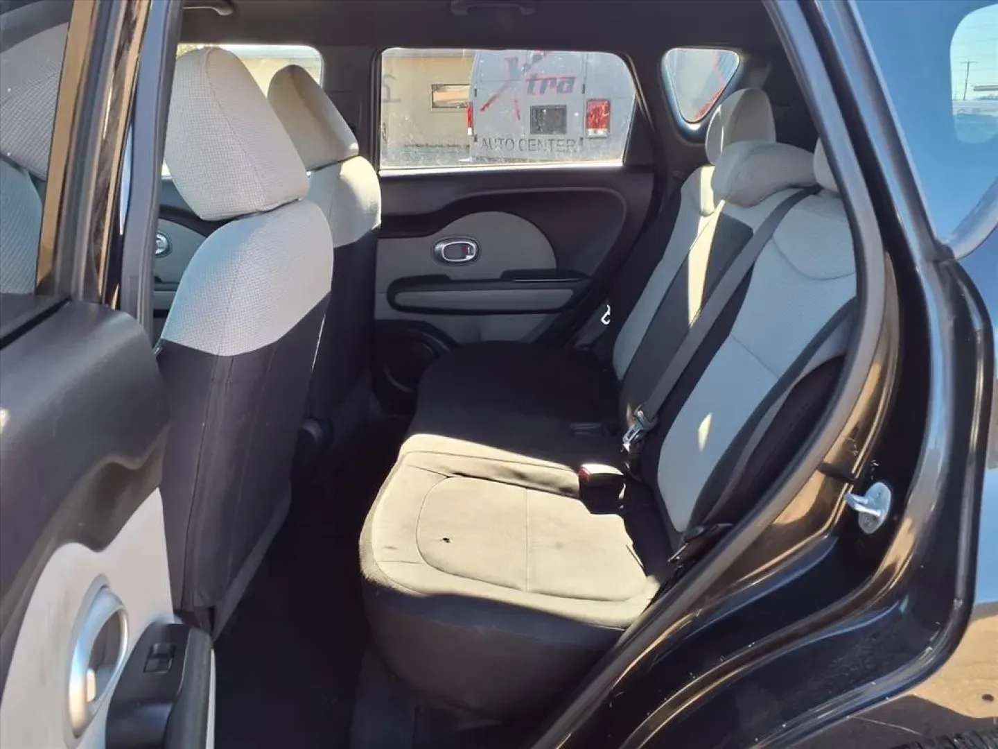 2015 Shadow Black Kia SOUL (KNDJN2A24F7) with an 1.6L engine, Automatic transmission, located at 1401 N. Hobart, Pampa, TX, 79065, (806) 665-9872, 35.549953, -100.975098 - Are you searching for a versatile vehicle that fits your active lifestyle while being budget-friendly? Look no further! At Xtra Auto Center in Pampa, TX, we proudly present a 2015 Kia Soul that's perfect for everything from daily commutes to weekend adventures. With its spacious interior and impress - Photo#11