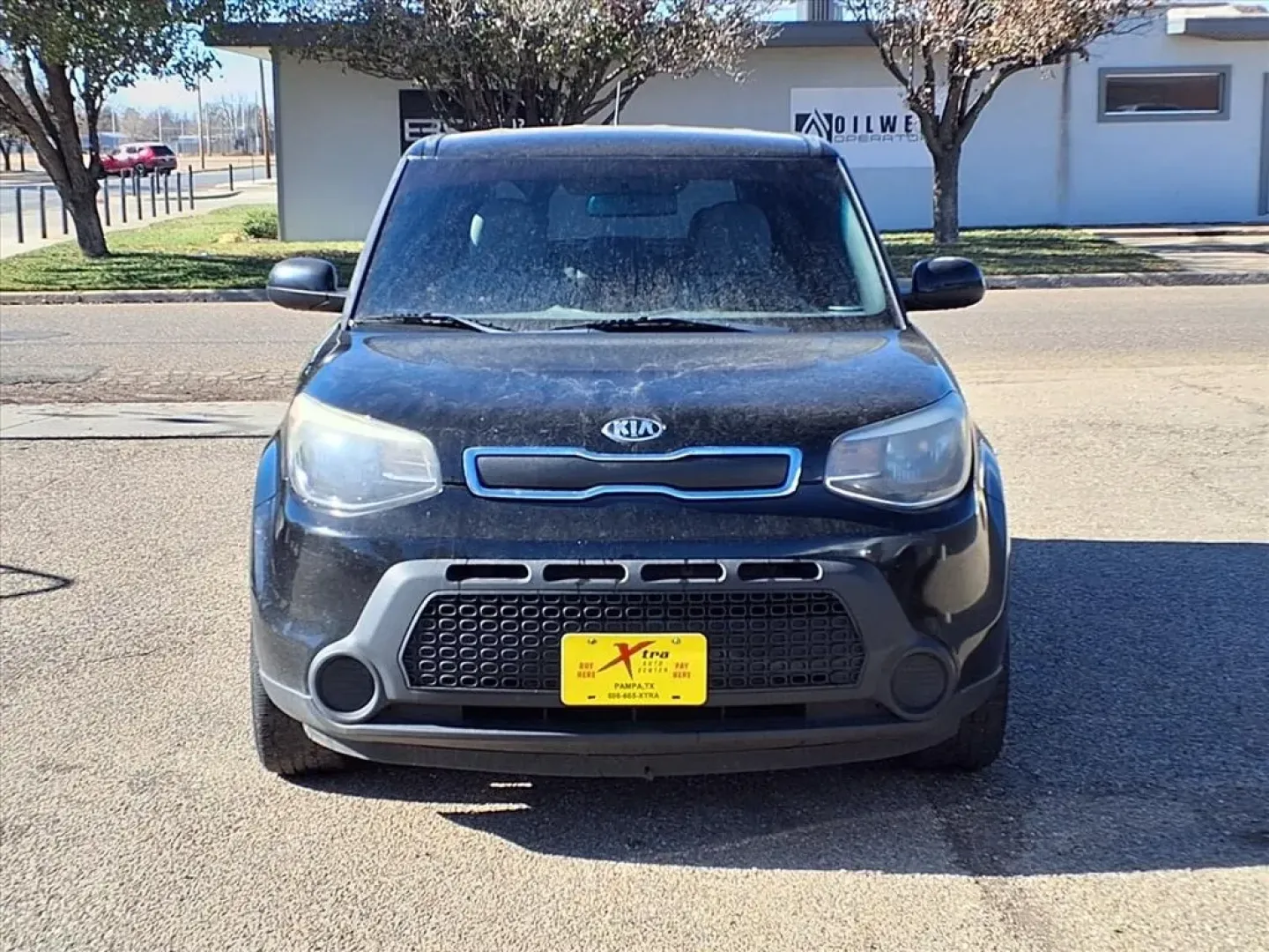 2015 Shadow Black Kia SOUL (KNDJN2A24F7) with an 1.6L engine, Automatic transmission, located at 1401 N. Hobart, Pampa, TX, 79065, (806) 665-9872, 35.549953, -100.975098 - Are you searching for a versatile vehicle that fits your active lifestyle while being budget-friendly? Look no further! At Xtra Auto Center in Pampa, TX, we proudly present a 2015 Kia Soul that's perfect for everything from daily commutes to weekend adventures. With its spacious interior and impress - Photo#1