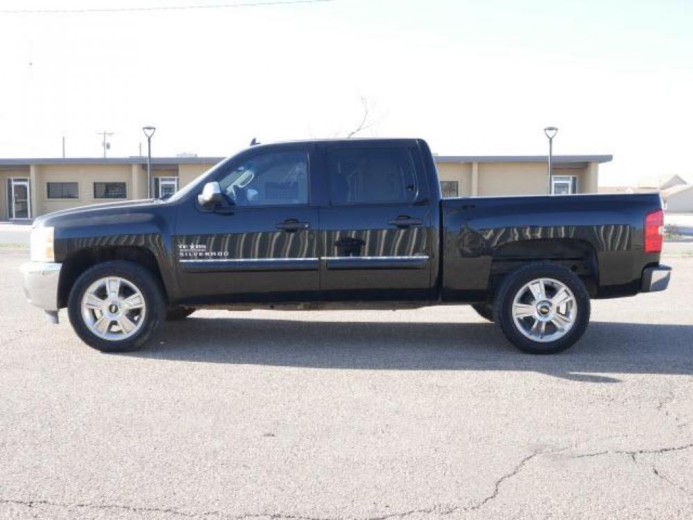 2012 Black Chevrolet Silverado 1500 LT (3GCPCSE08CG) with an 5.3 8 Cylinder Sequential-Port F.I. engine, Automatic transmission, located at 1401 N. Hobart, Pampa, TX, 79065, (806) 665-9872, 35.549641, -100.971878 - Photo #4
