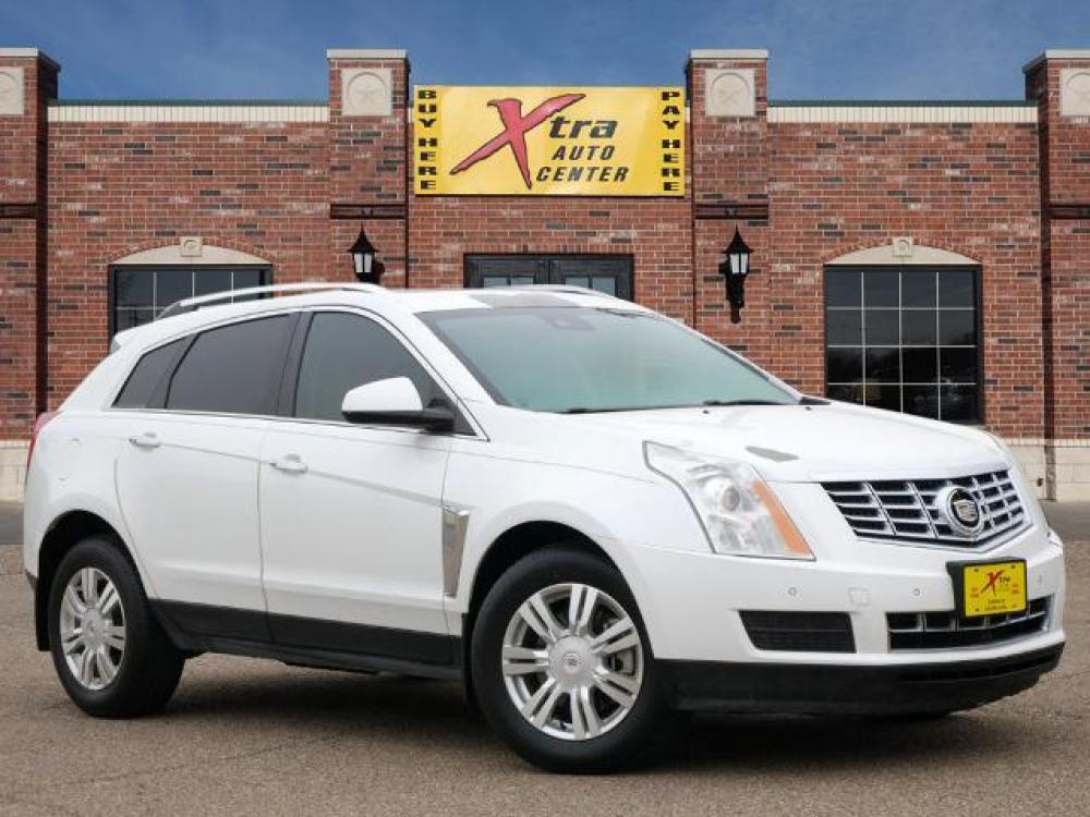 2013 Platinum Ice Tricoat Cadillac SRX Luxury Collection (3GYFNCE38DS) with an 3.6 6 Cylinder Direct Injection engine, Automatic transmission, located at 1401 N. Hobart, Pampa, TX, 79065, (806) 665-9872, 35.549641, -100.971878 - Photo #0