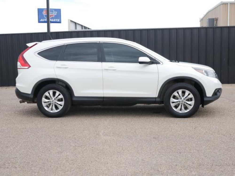 2014 White Diamond Pearl Honda CR-V EX-L (5J6RM4H74EL) with an 2.4 4 Cylinder Sequential Multiport Fuel Injection engine, Automatic transmission, located at 1401 N. Hobart, Pampa, TX, 79065, (806) 665-9872, 35.549641, -100.971878 - Photo #2