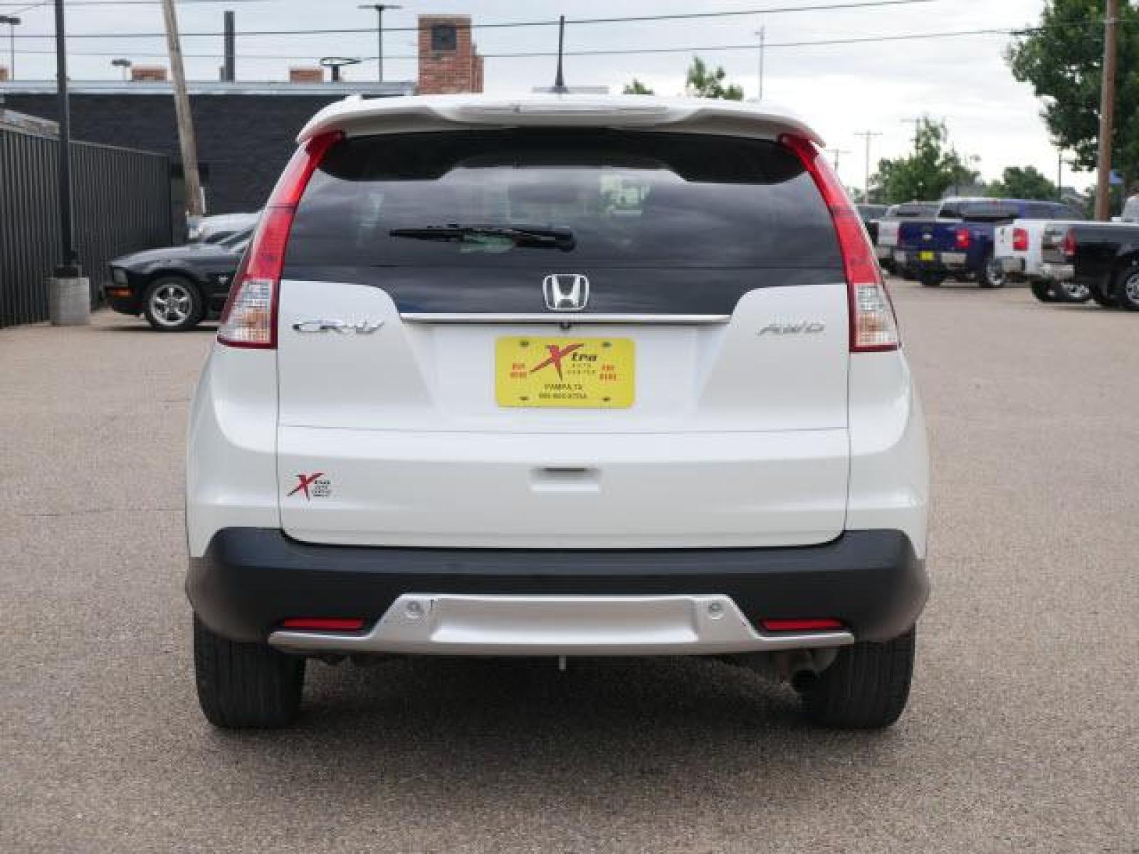 2014 White Diamond Pearl Honda CR-V EX-L (5J6RM4H74EL) with an 2.4 4 Cylinder Sequential Multiport Fuel Injection engine, Automatic transmission, located at 1401 N. Hobart, Pampa, TX, 79065, (806) 665-9872, 35.549641, -100.971878 - Photo #3