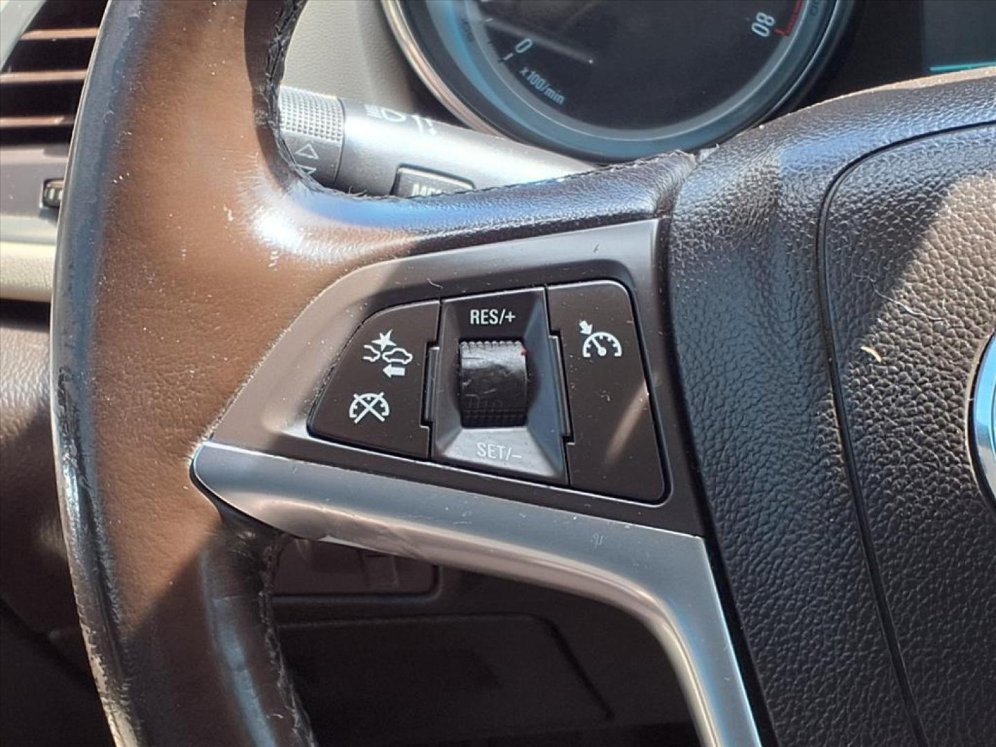 2015 Crystal Red Tintcoat Buick Verano Convenience Group (1G4PR5SK9F4) with an 2.4L Ecotec 2.4L Flex Fuel I4 180hp 171ft. lbs. Direct Injection engine, 6-Speed Shiftable Automatic w/Overdrive transmission, located at 1401 N. Hobart, Pampa, TX, 79065, (806) 665-9872, 35.549953, -100.975098 - Photo#7