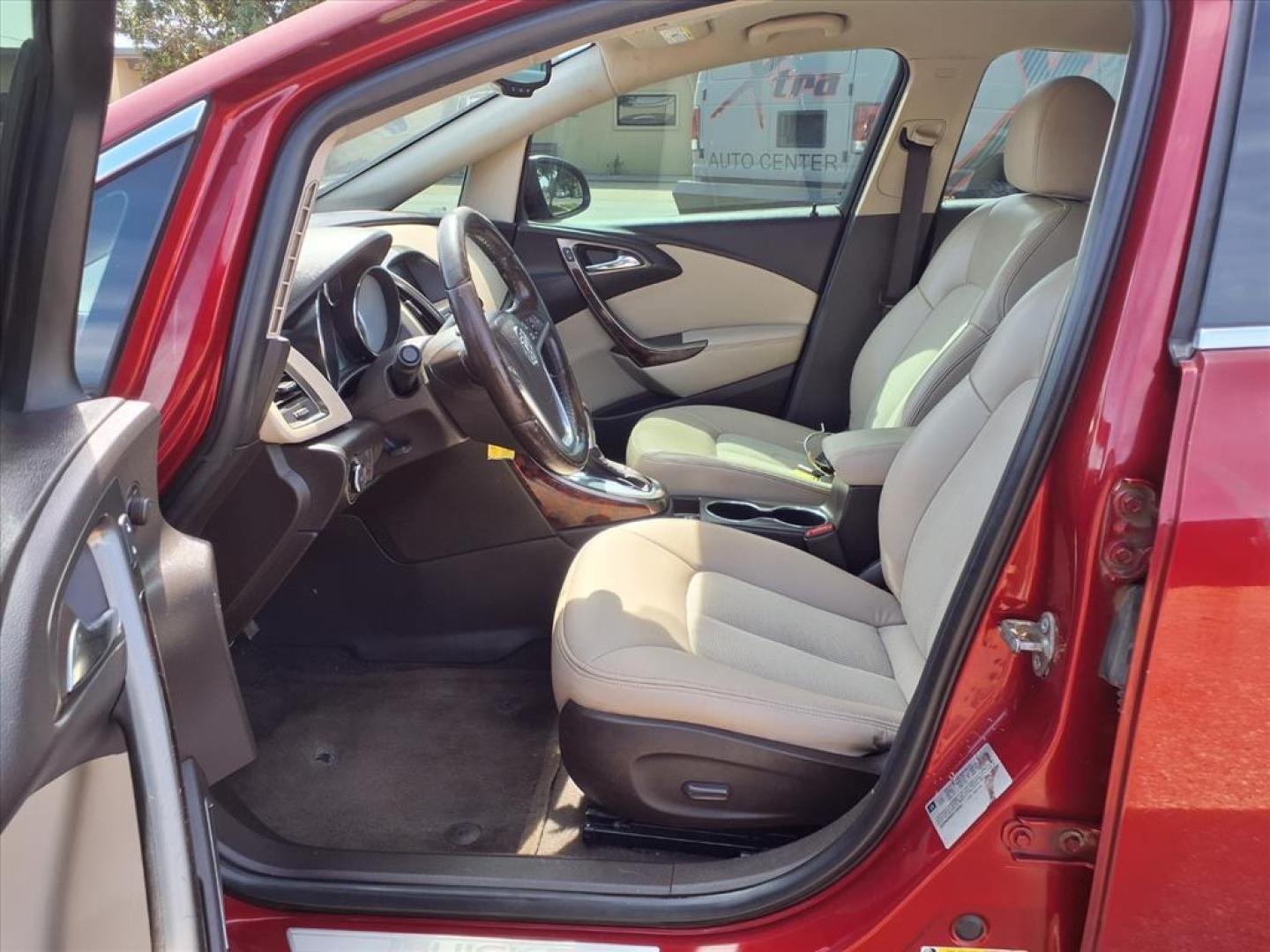 2015 Crystal Red Tintcoat Buick Verano Convenience Group (1G4PR5SK9F4) with an 2.4L Ecotec 2.4L Flex Fuel I4 180hp 171ft. lbs. Direct Injection engine, 6-Speed Shiftable Automatic w/Overdrive transmission, located at 1401 N. Hobart, Pampa, TX, 79065, (806) 665-9872, 35.549953, -100.975098 - Photo#11