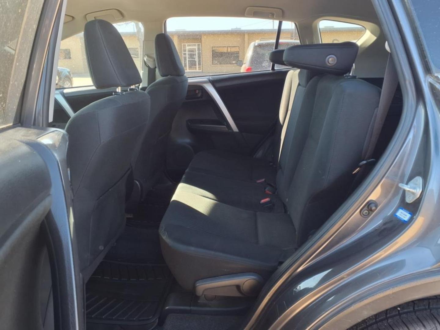 2016 Gray Toyota RAV4 LE (JTMZFREV4GJ) with an 2.5L 4 Cylinder Fuel Injected engine, Automatic transmission, located at 1401 N. Hobart, Pampa, TX, 79065, (806) 665-9872, 35.549953, -100.975098 - Photo#13