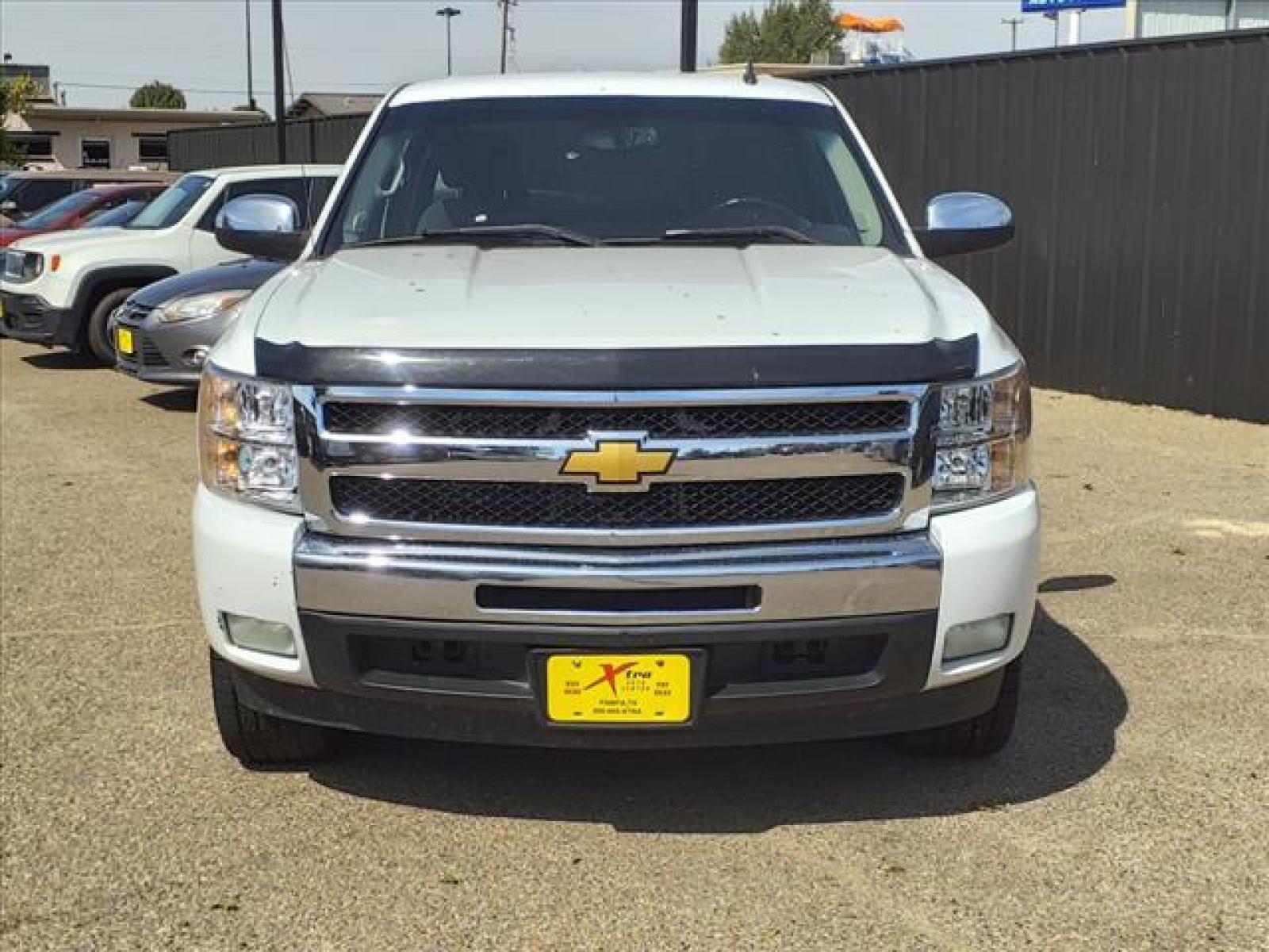 2009 Summit White Chevrolet Silverado 1500 LT (3GCEC23039G) with an 5.3L Iron Block 5.3L Flex Fuel Fuel Injected engine, 6-Speed Shiftable Automatic transmission, located at 1401 N. Hobart, Pampa, TX, 79065, (806) 665-9872, 35.549641, -100.971878 - Photo #1