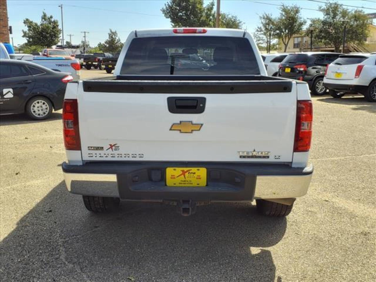 2009 Summit White Chevrolet Silverado 1500 LT (3GCEC23039G) with an 5.3L Iron Block 5.3L Flex Fuel Fuel Injected engine, 6-Speed Shiftable Automatic transmission, located at 1401 N. Hobart, Pampa, TX, 79065, (806) 665-9872, 35.549641, -100.971878 - Photo #3