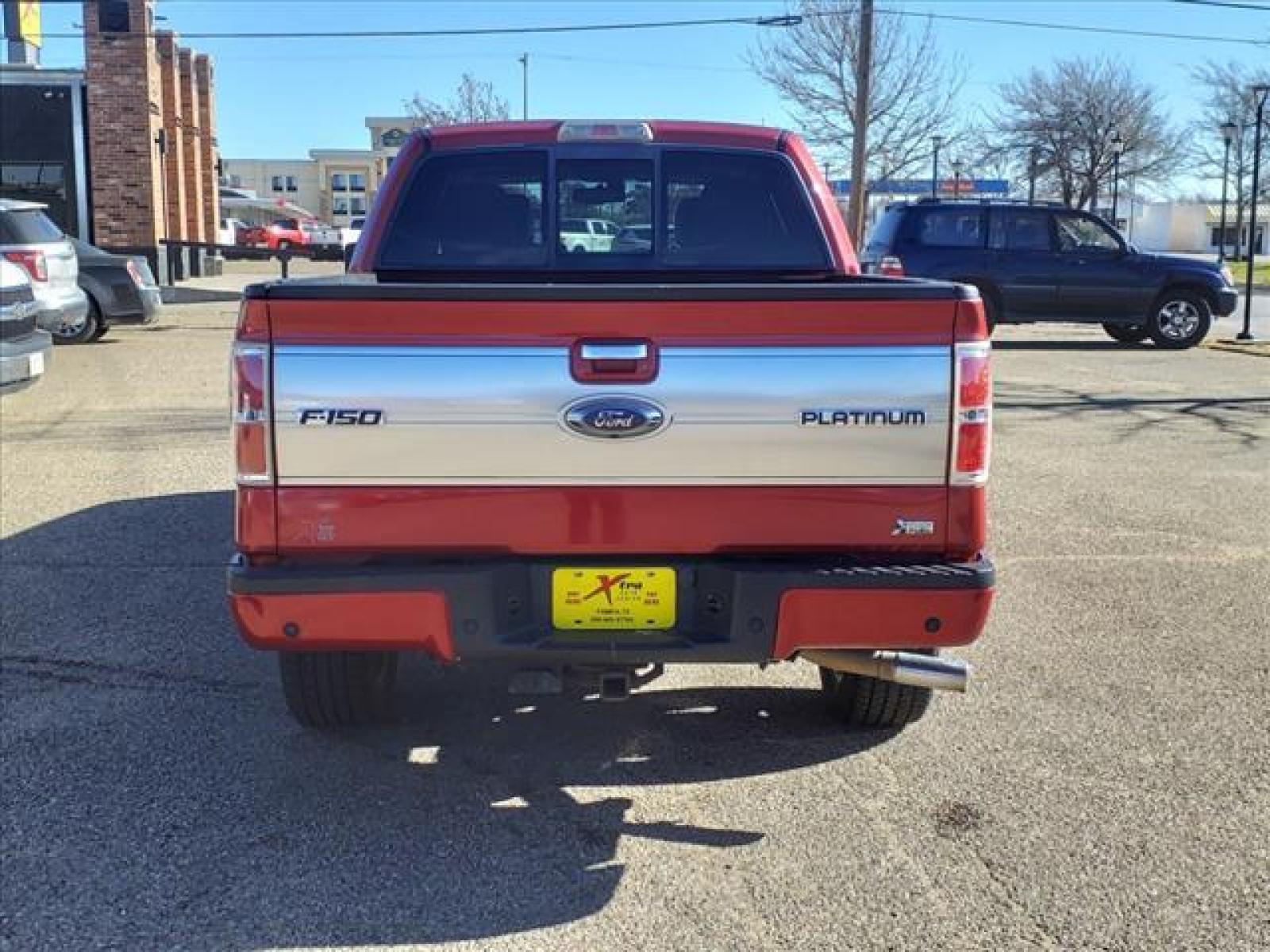 2010 Red Candy Metallic Ford F-150 Platinum (1FTFW1EV1AF) with an 5.4L Triton 5.4L Flex Fuel V8 Sequential Multiport Fuel Injection engine, 6-Speed Automatic transmission, located at 1401 N. Hobart, Pampa, TX, 79065, (806) 665-9872, 35.549641, -100.971878 - Photo #3