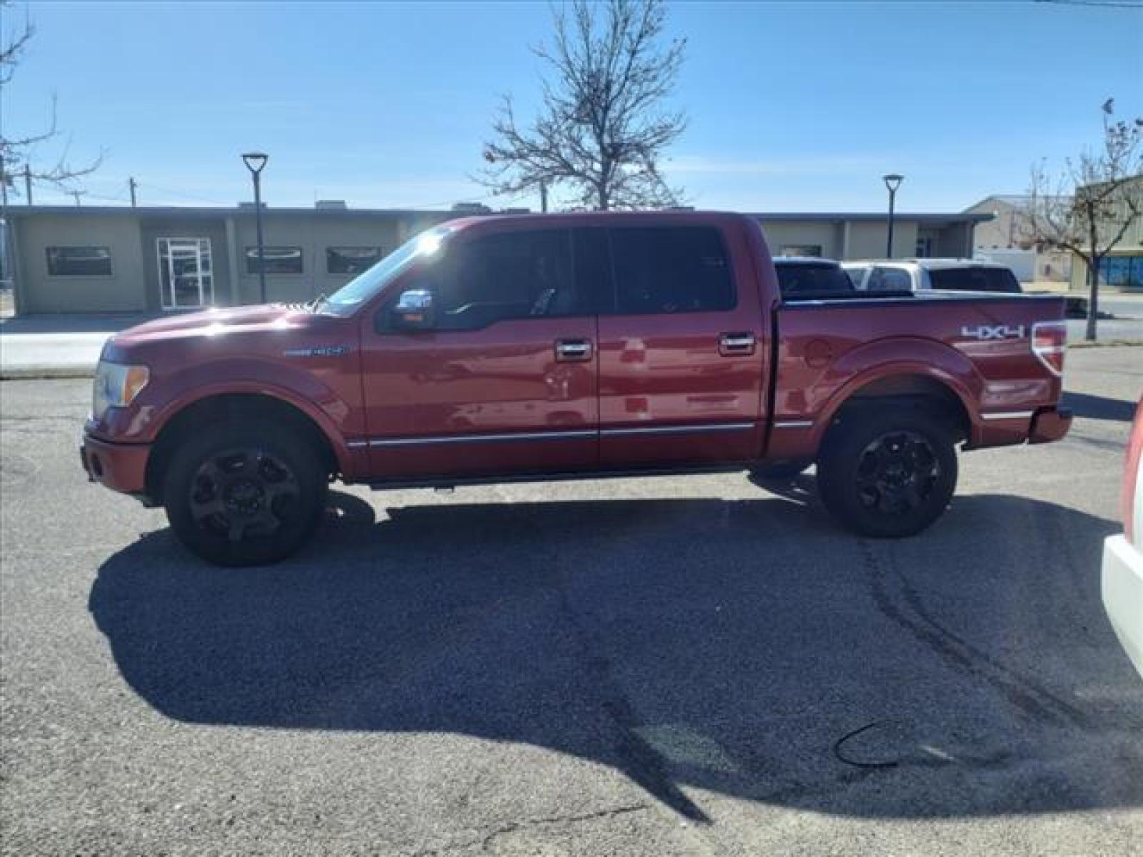 2010 Red Candy Metallic Ford F-150 Platinum (1FTFW1EV1AF) with an 5.4L Triton 5.4L Flex Fuel V8 Sequential Multiport Fuel Injection engine, 6-Speed Automatic transmission, located at 1401 N. Hobart, Pampa, TX, 79065, (806) 665-9872, 35.549641, -100.971878 - Photo #4