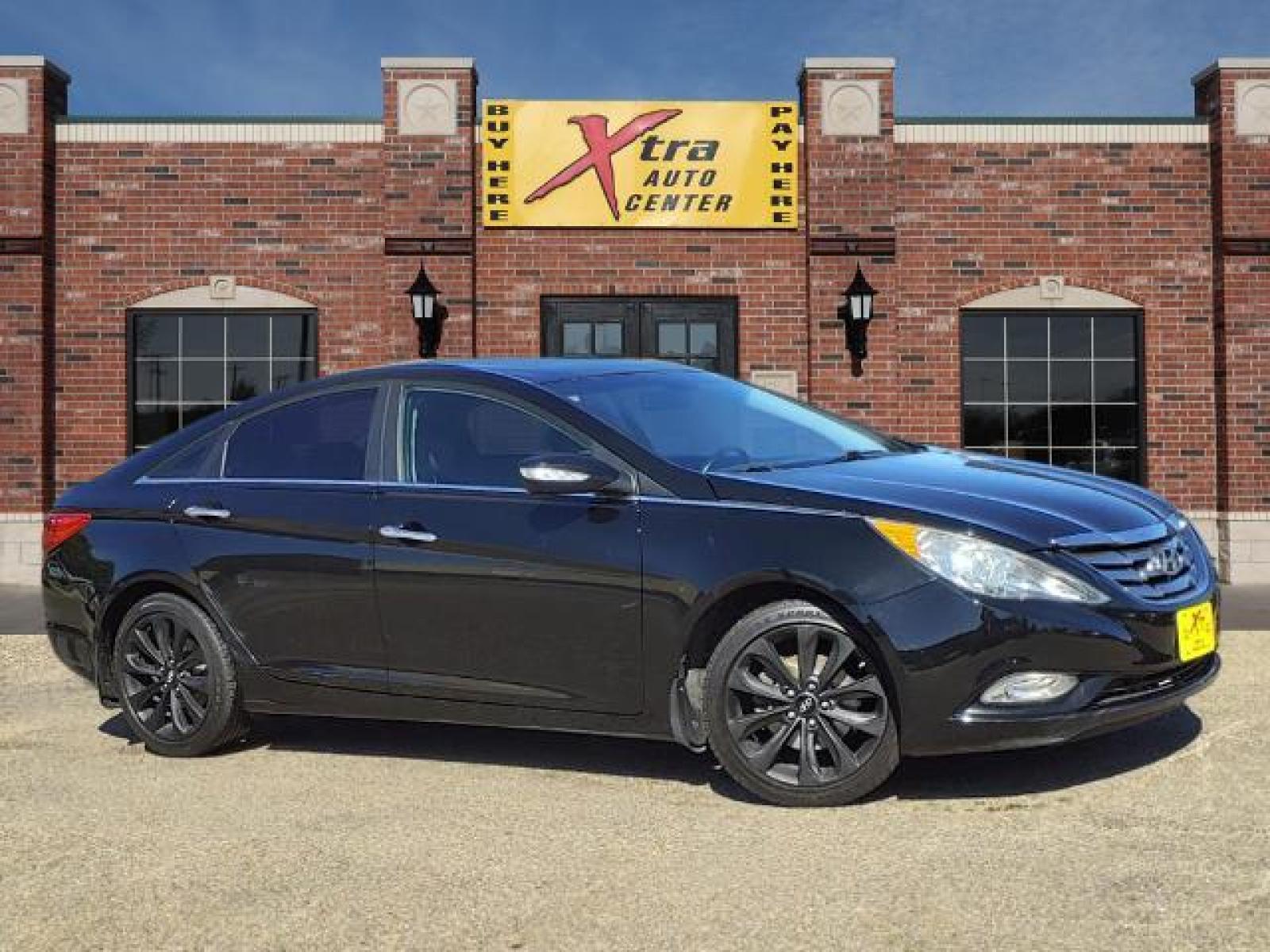 2011 Black Hyundai Sonata Limited 2.0T (5NPEC4AB3BH) with an 2.0L Theta II 2L Turbo I4 274h Direct Injection engine, 6-Speed Shiftable Automatic transmission, located at 1401 N. Hobart, Pampa, TX, 79065, (806) 665-9872, 35.549641, -100.971878 - Photo #0